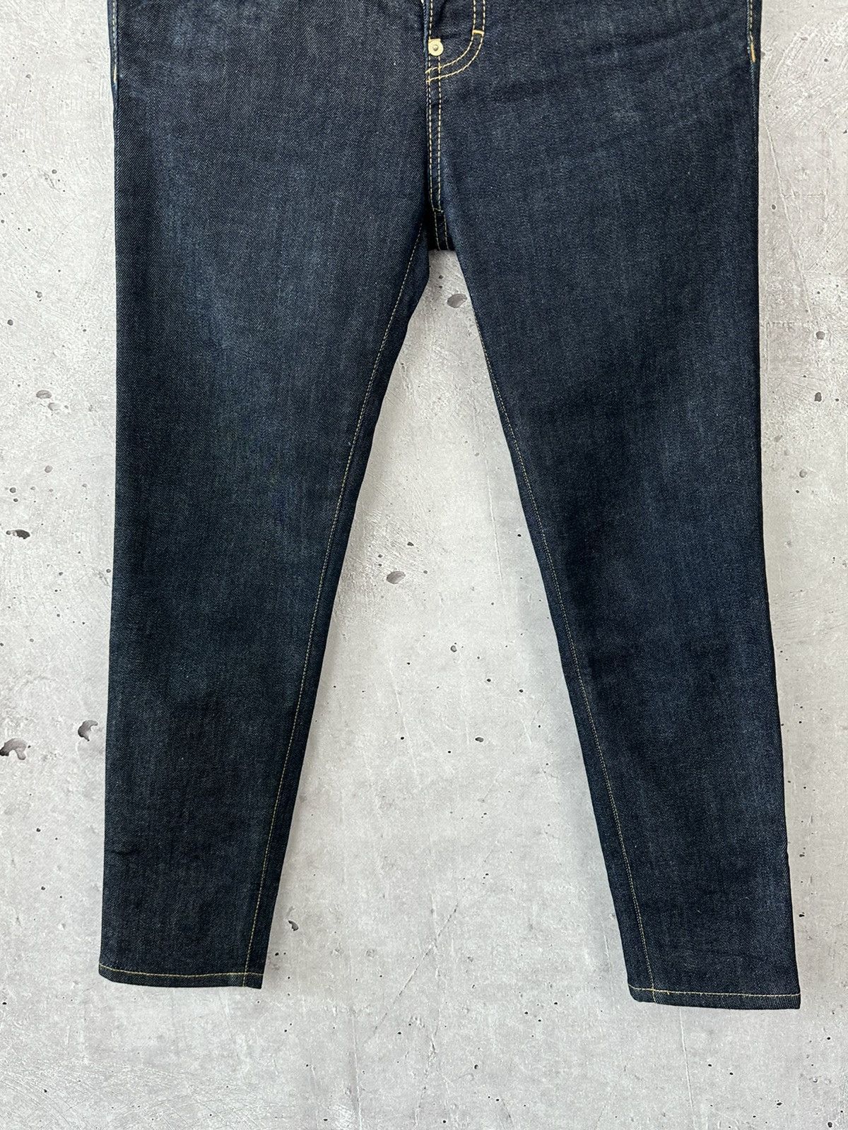 Dsquared2 Dsquared2 Cool Girl Cropped Navy Cotton Jeans Size 26" / US 2 / IT 38 - 3 Thumbnail