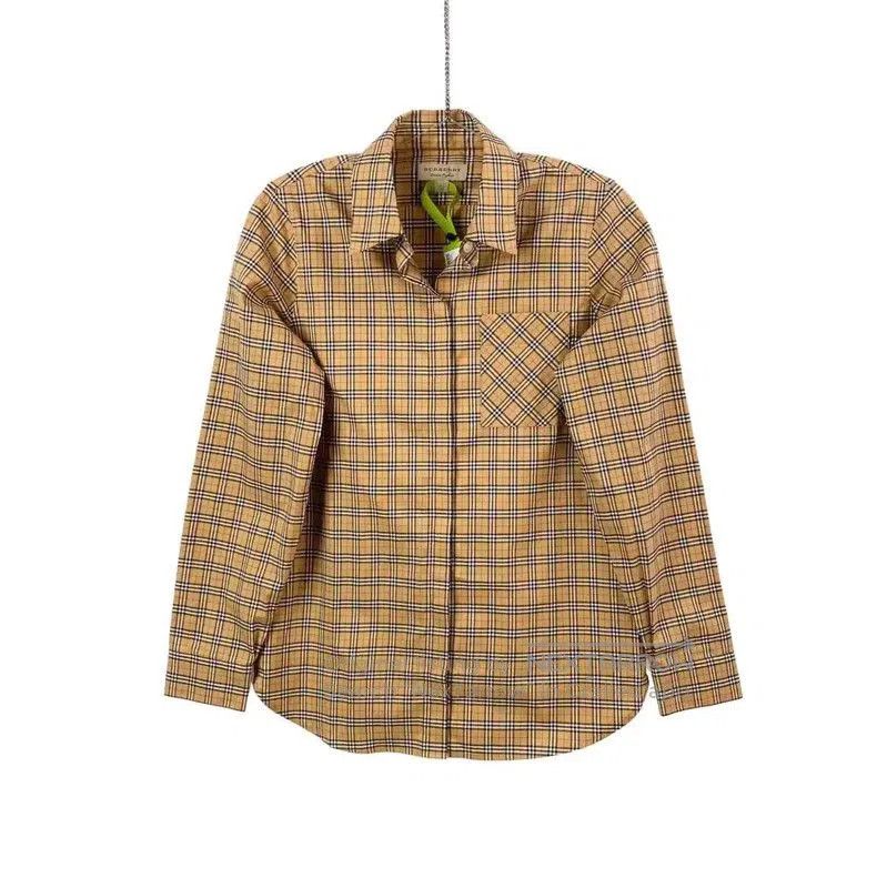 Burberry Burberry Khaki Cotton Women's Shirt. Size XXS / US 00 / IT 34 - 1 Thumbnail