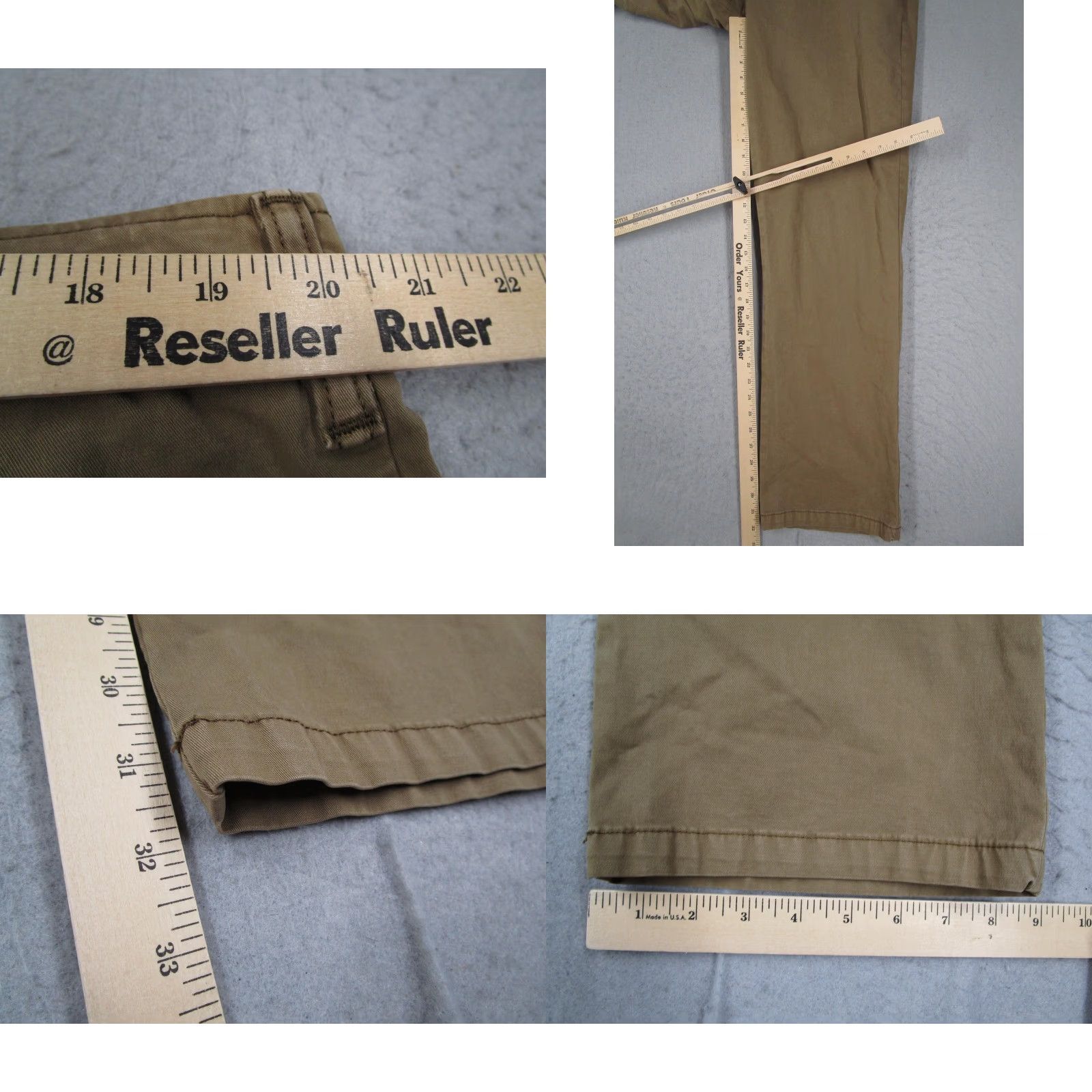 Lucky Brand Lucky Brand Chino Pants 38 Khaki Beige Casual Mens Size US 38 / EU 54 - 8 Thumbnail