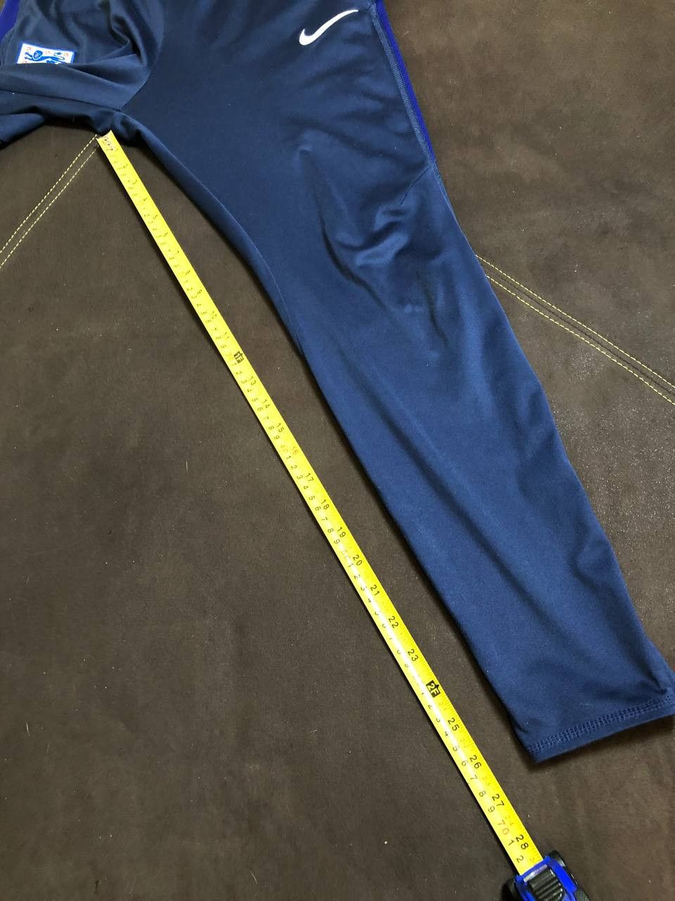 Nike Vintage 90s Nike Embroidered Swoosh Track Pants Size US 32 / EU 48 - 9 Thumbnail