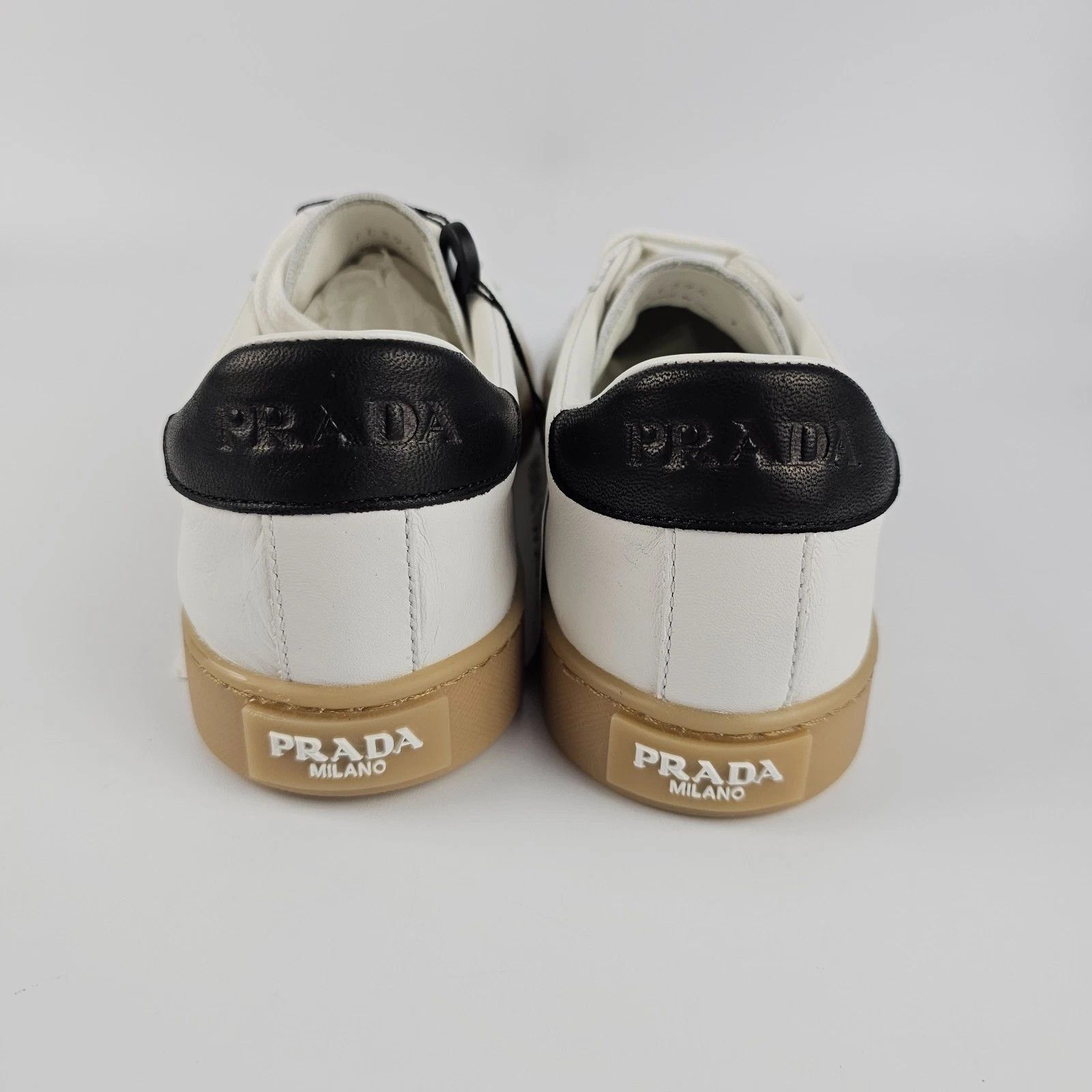 Prada PRADA Lane White Sneakers New & Authentic Size US 5.5 / EU 38 - 5 Thumbnail