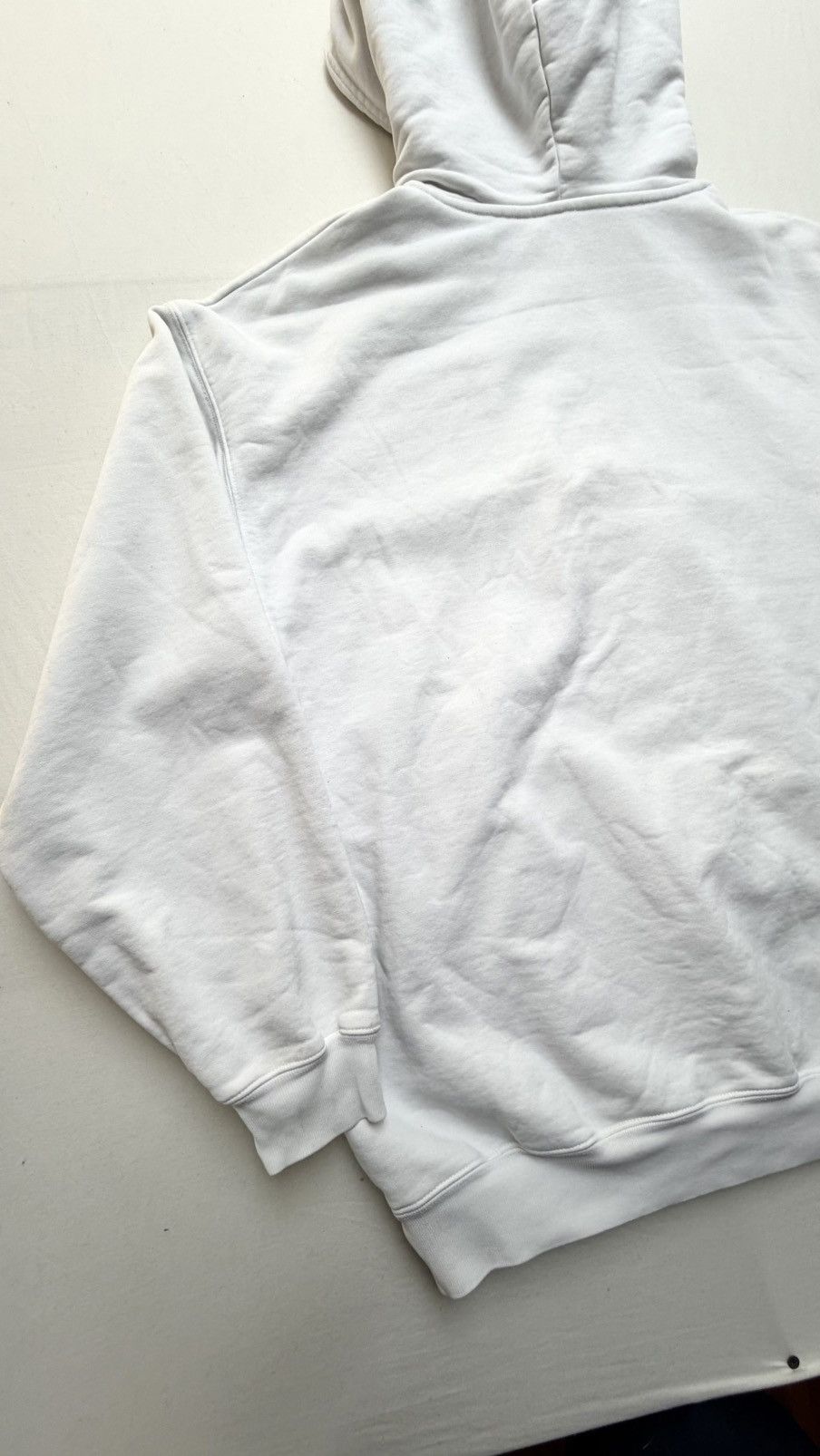 Balenciaga Balenciaga White Logo Hoodie S oversize Size US S / EU 44-46 / 1 - 10 Thumbnail