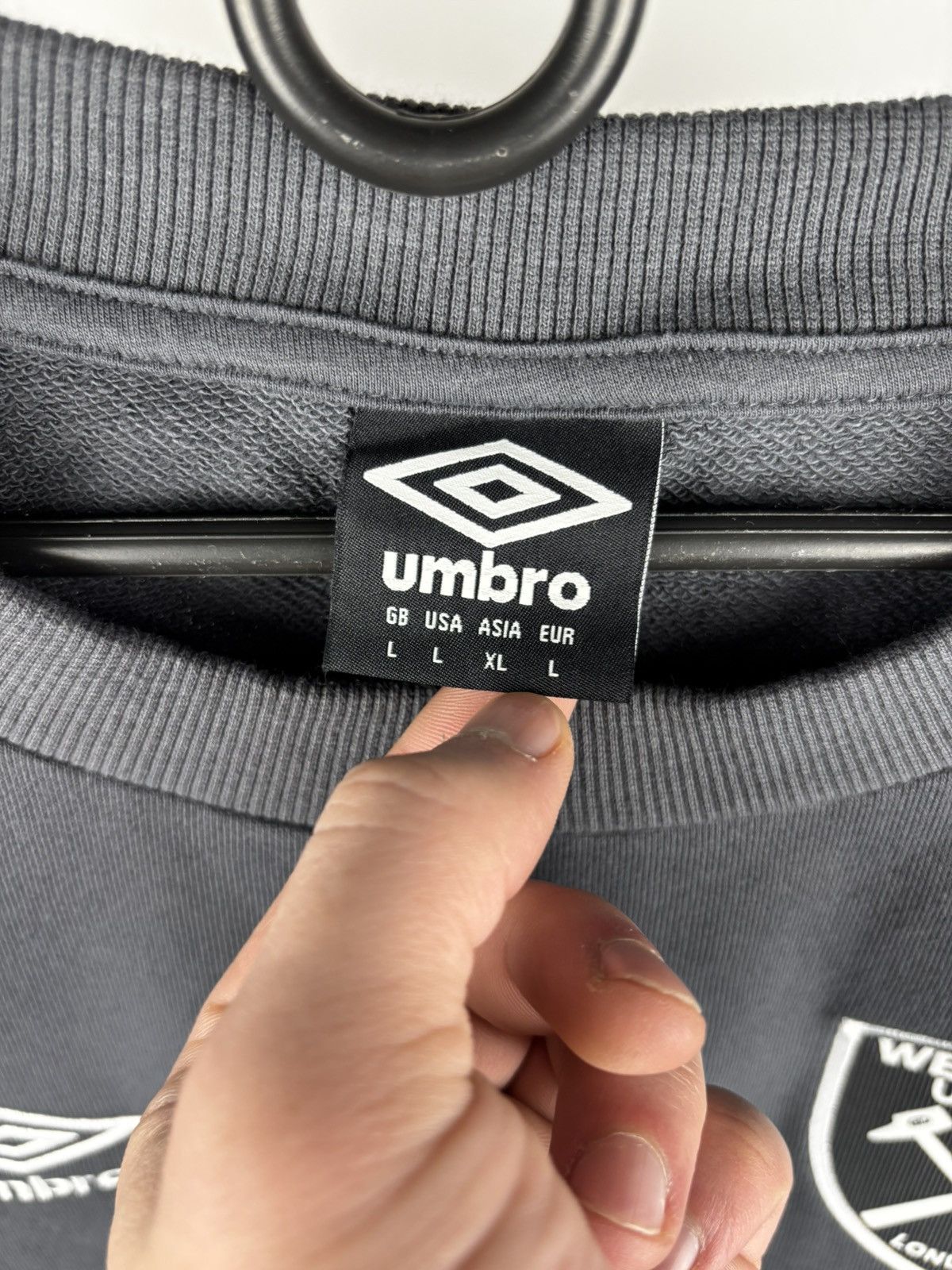 Umbro Umbro x West Ham United 2021 t shirt jersey L Size US L / EU 52-54 / 3 - 3 Thumbnail