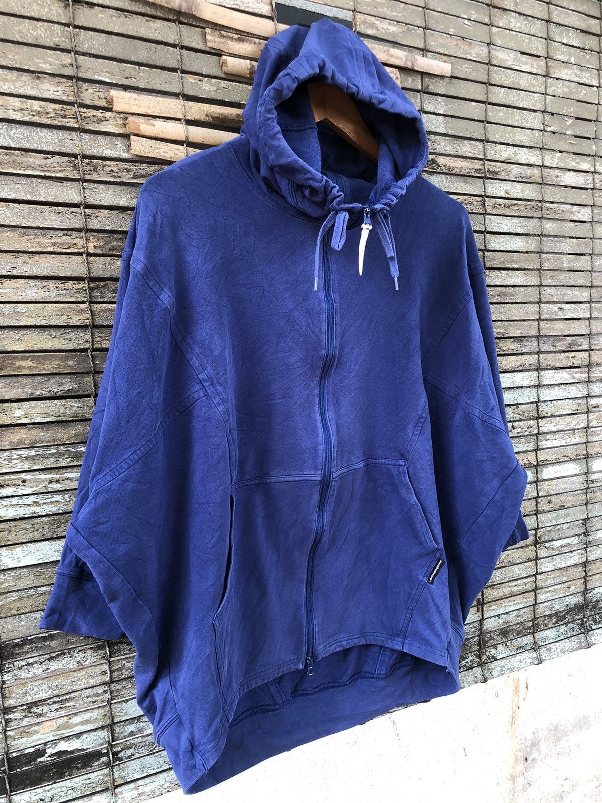 Issey Miyake × Japanese Brand × Vintage Vintage Baggy Issey Miyake Mercibeaucoup Fullzipper Hoodie Size 3XL / US 20-22 - 5 Thumbnail
