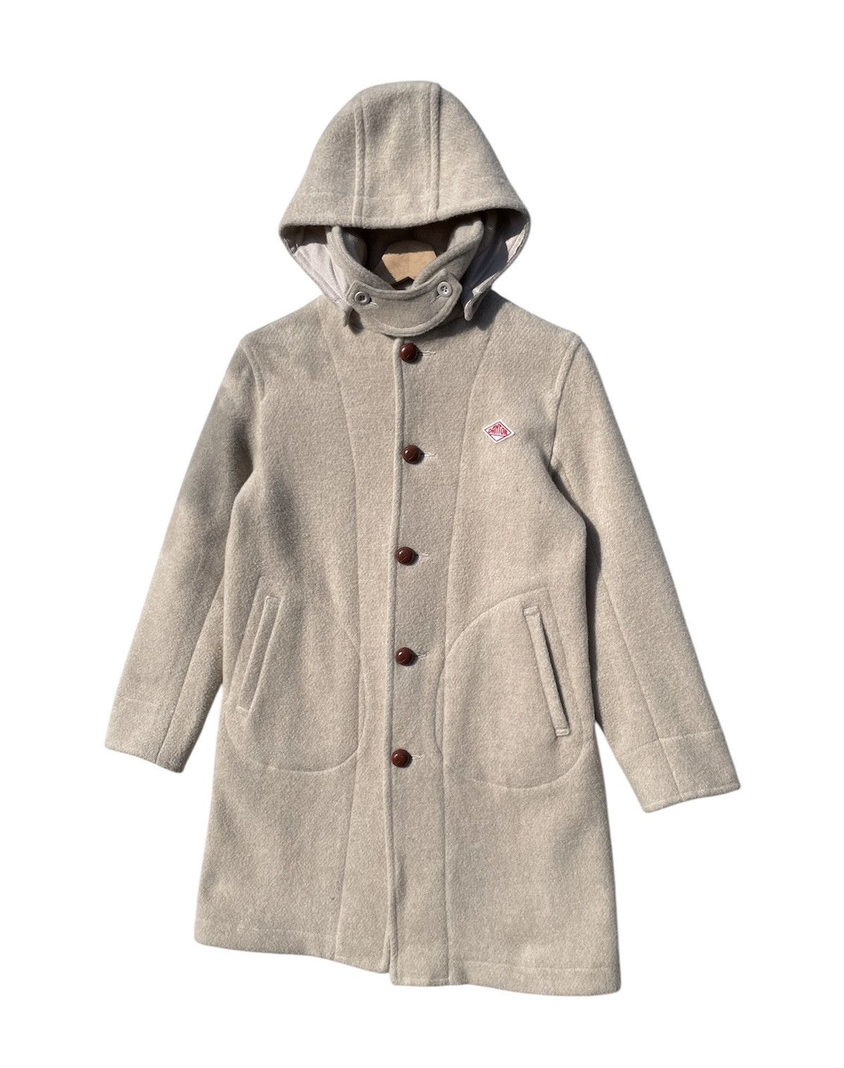 Danton RARE🔥 Danton Vetements De Travail Beige Wool Coat Size S / US 4 / IT 40 - 2 Thumbnail