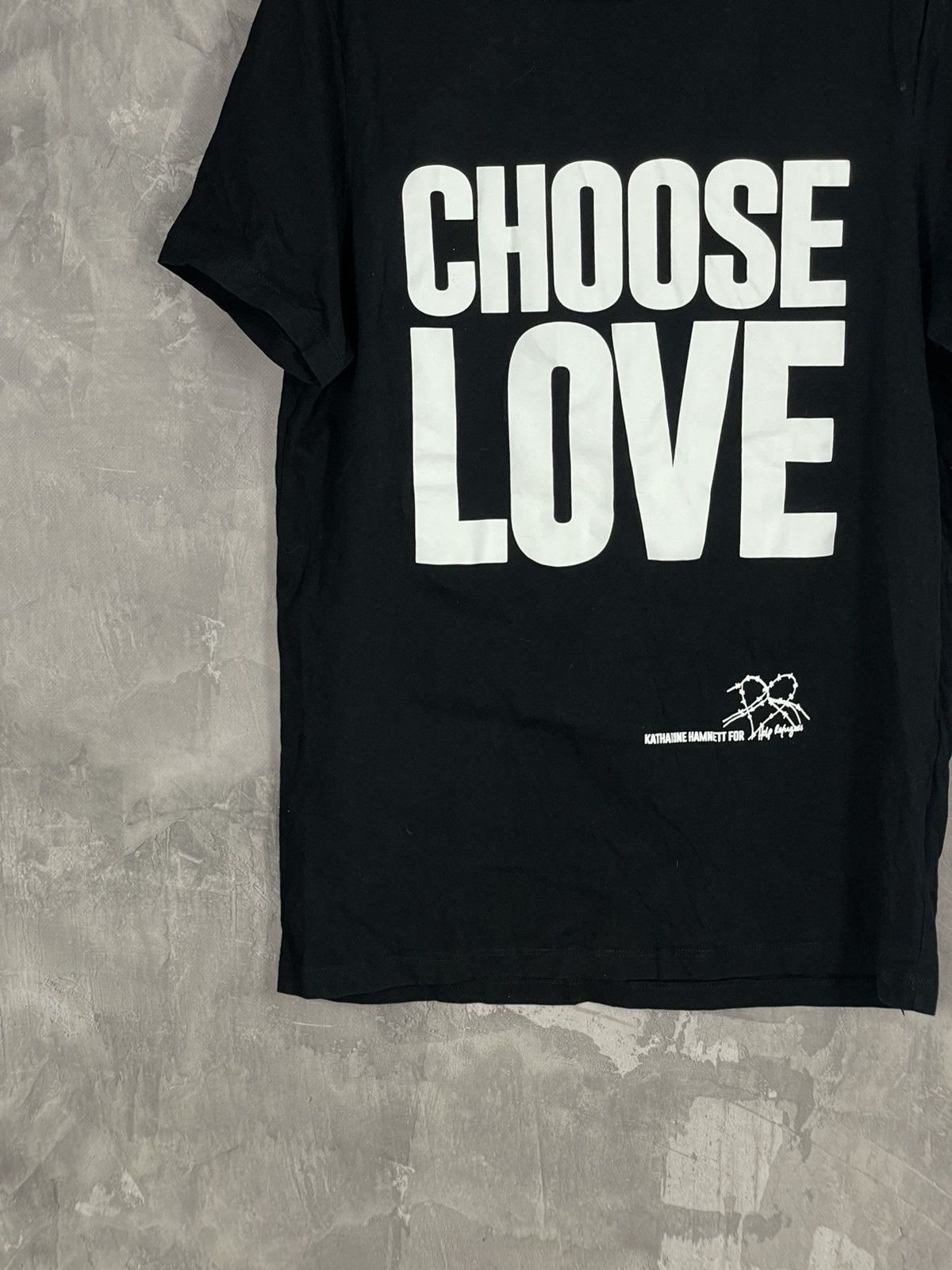 Katharine Hamnett London Katharine Hamnett London Choose Love Tee Art Graphic Y2K Size US L / EU 52-54 / 3 - 5 Thumbnail