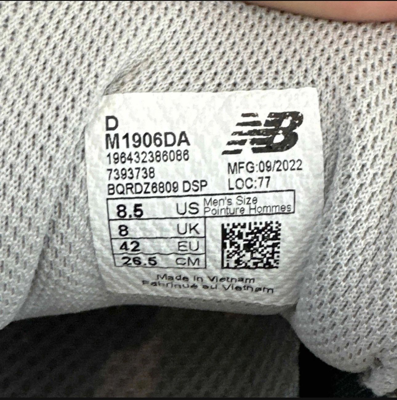 New Balance New Balance 1906D Protection Pack Harbor Grey Size US 8.5 / EU 41-42 - 7 Thumbnail