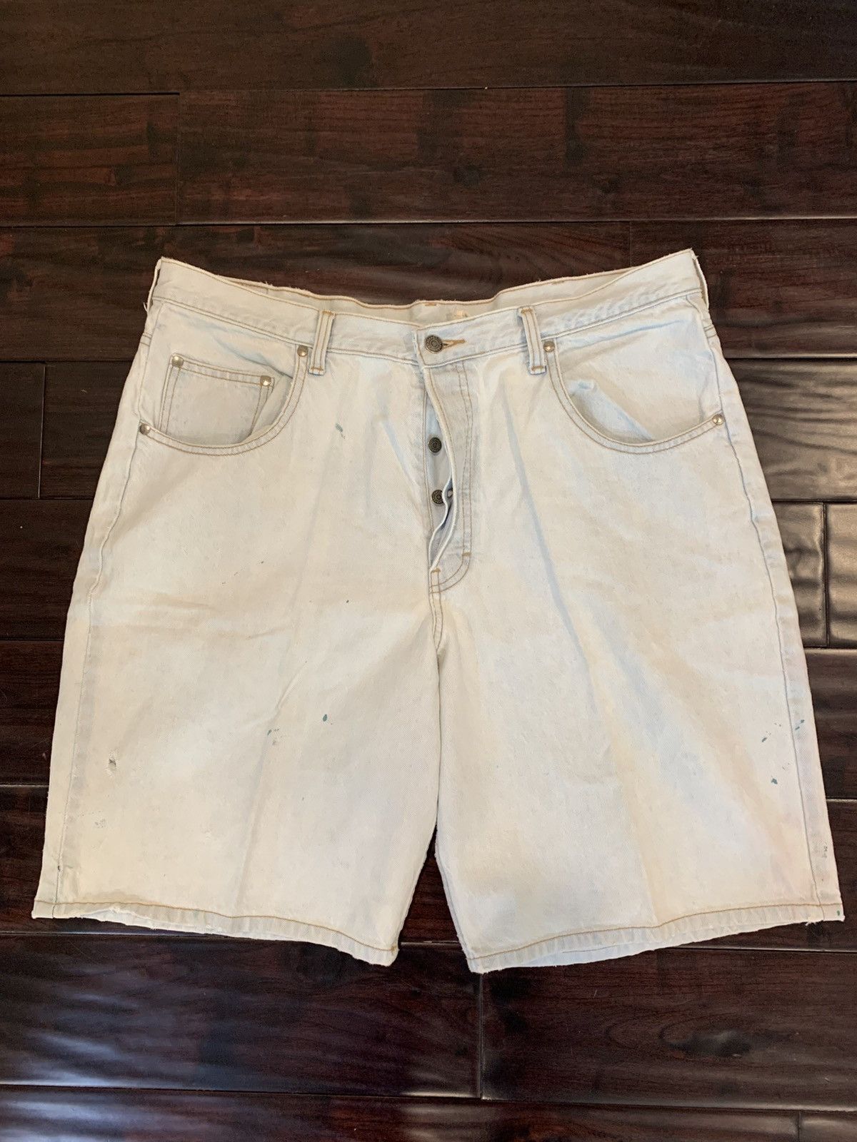 Vintage 90s Britiania denim shorts Size US 38 / EU 54 - 1 Thumbnail