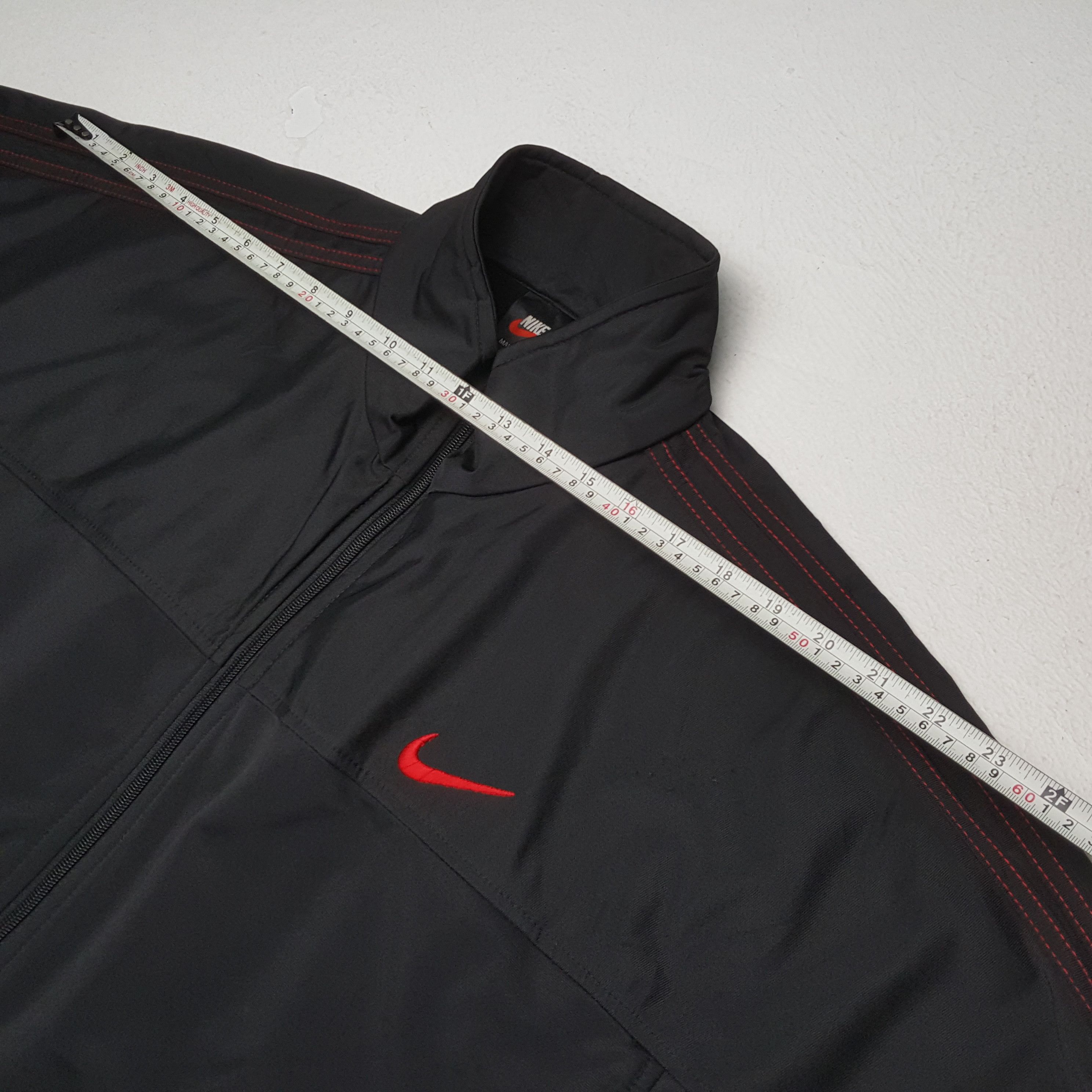Nike × Vintage Vintage NIKE Small Swoosh Sportswear Black Jacket Size US L / EU 52-54 / 3 - 4 Thumbnail