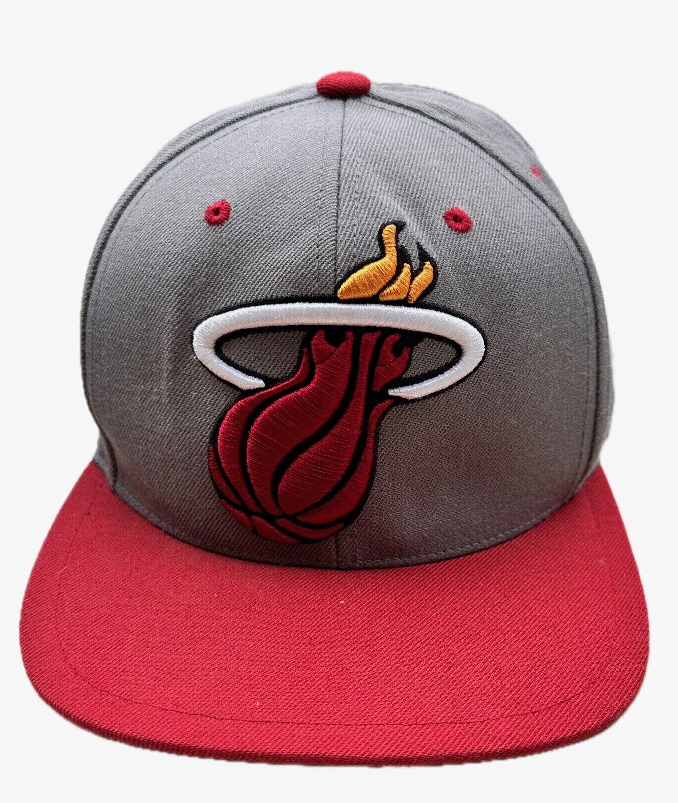 Vintage VTG Miami Heat NBA Mitchell & Ness Snapback Hat Basketball Size ONE SIZE - 1 Thumbnail