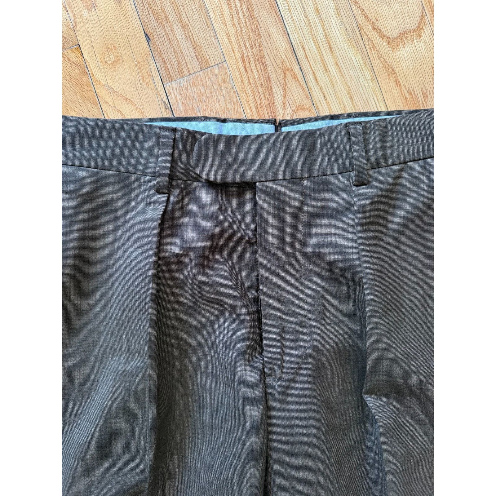 Epaulet Epaulet x Hertling Walt Trouser 32x32 Brown pleated Size US 32 / EU 48 - 2 Thumbnail