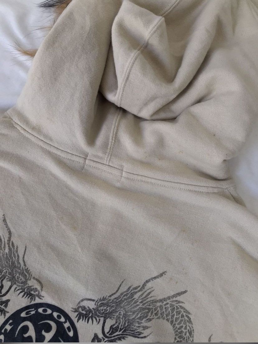 Japanese Brand Tribal Dragon LGB If Six Was Nine Style Faux Fur Zip Hoodie Size US L / EU 52-54 / 3 - 10 Thumbnail