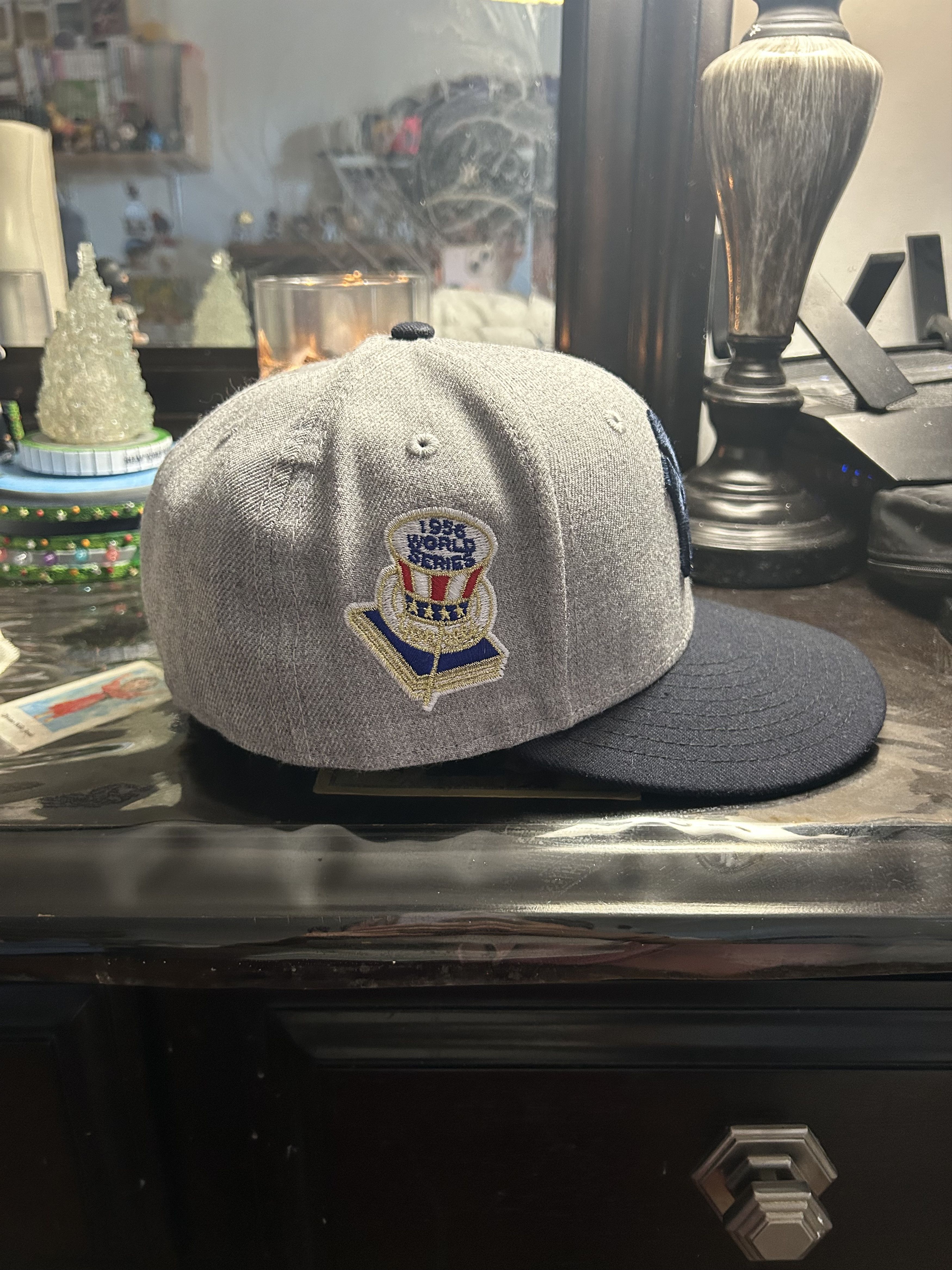 Hat Club New York Yankees 1956 World Series Patch Hat Size ONE SIZE - 2 Thumbnail