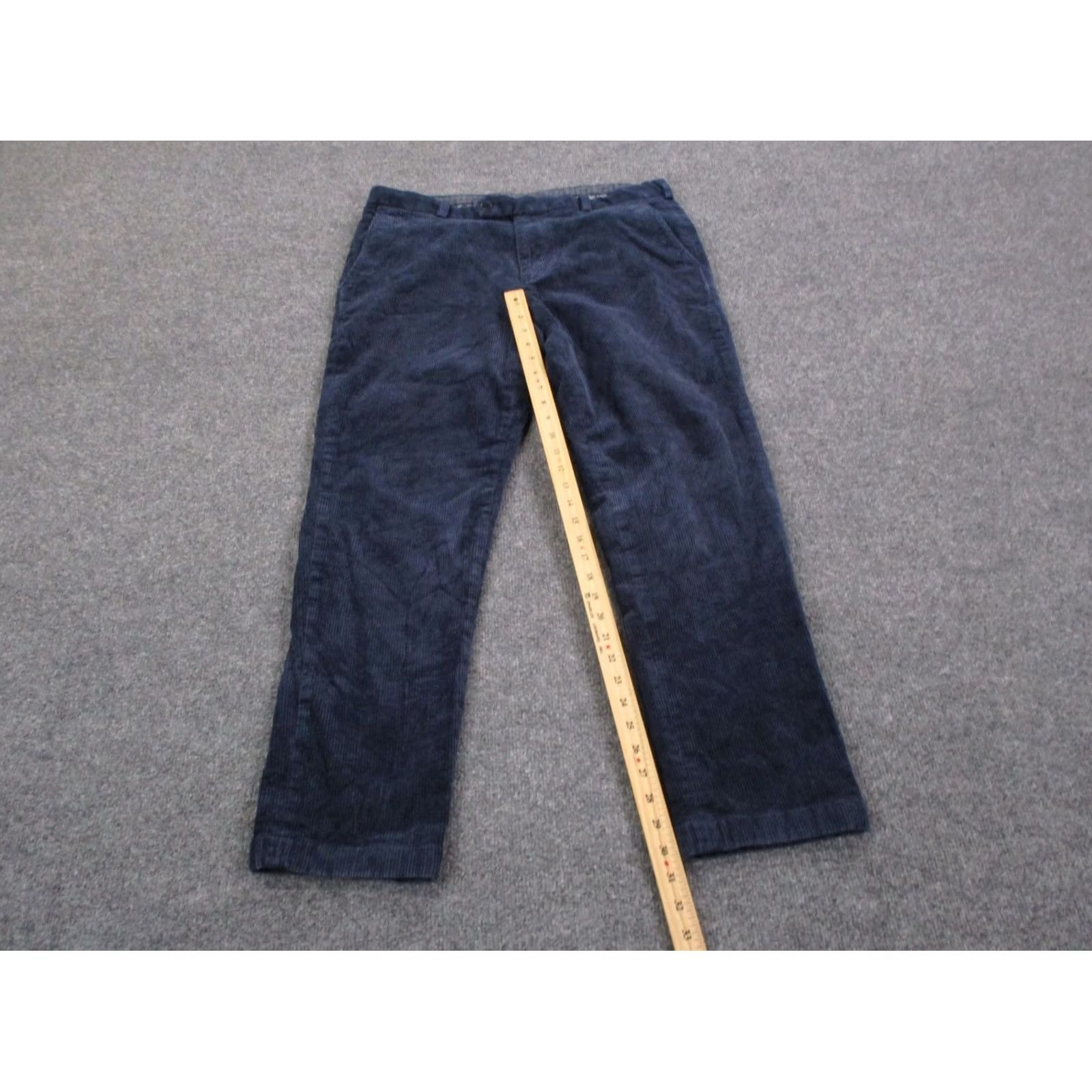Brooks Brothers Brooks Brothers Pants Men 36 X 32 Blue Chino Corduroy Straight Stretch Navy Size US 36 / EU 52 - 3 Thumbnail