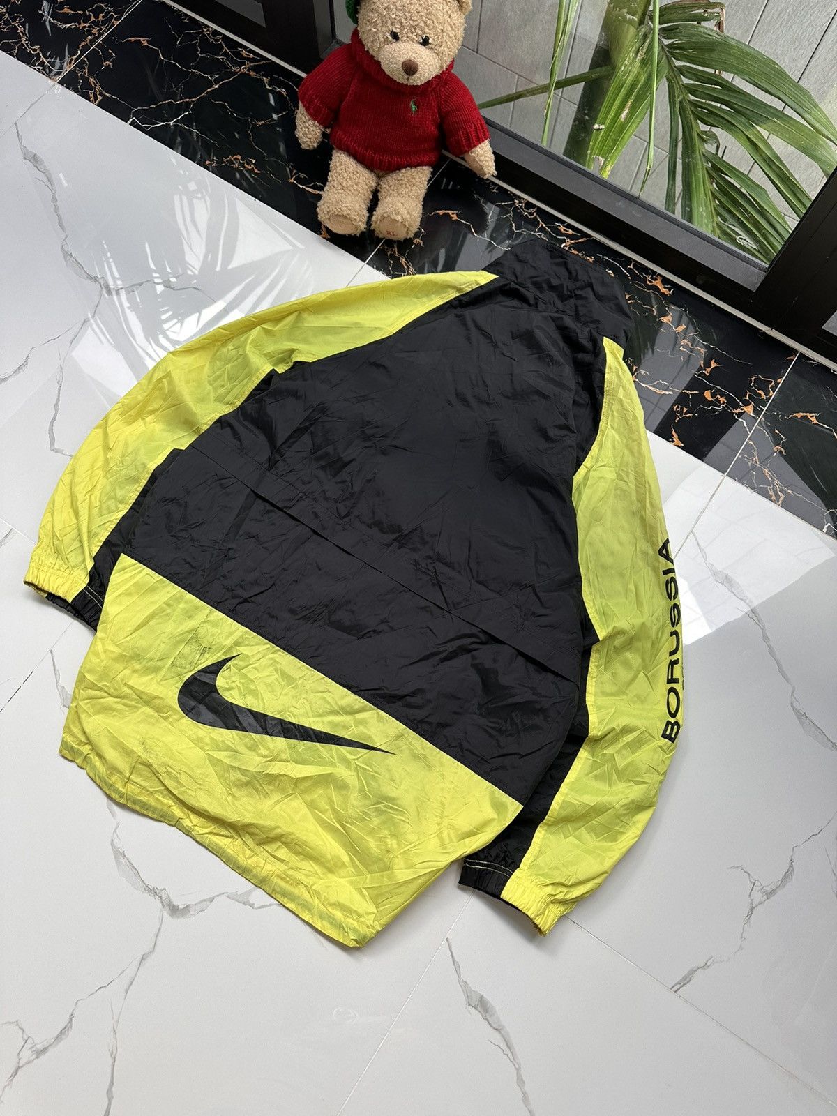 Nike × Vintage 90s NIKE VINTAGE BIG LOGO STREETWEAR LIGHT JACKET Size US XL / EU 56 / 4 - 4 Thumbnail