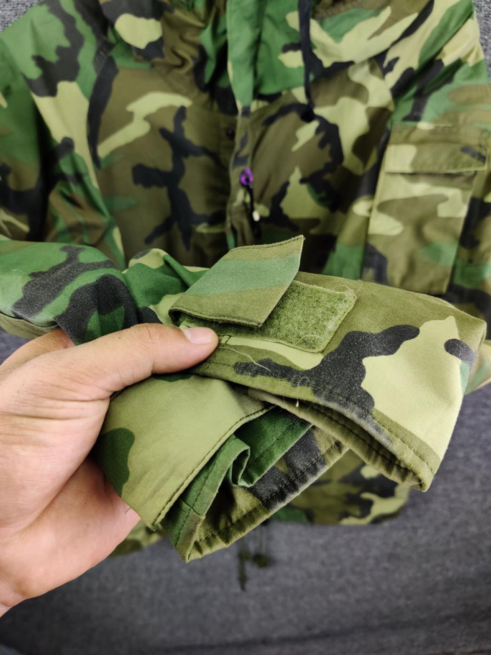 Alpha Industries Vintage Alpha Industries Military Camouflage Parkas Jacket Size US L / EU 52-54 / 3 - 10 Thumbnail