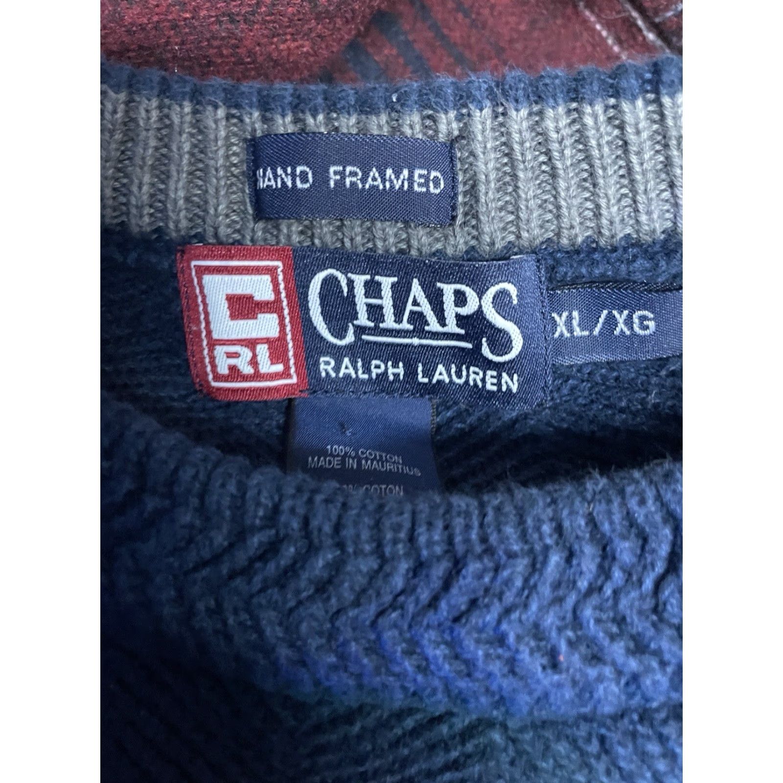 Chaps Chaps Ralph Lauren Sweater Mens XL Blue Long Sleeve Casual Size US XL / EU 56 / 4 - 7 Thumbnail