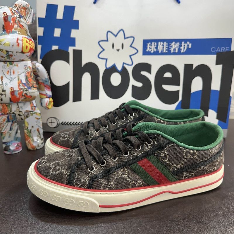 Gucci Gucci 1977 Tennis Casual Low-Top Sneakers - Size US 9.5 / EU 42-43 - 1 Thumbnail