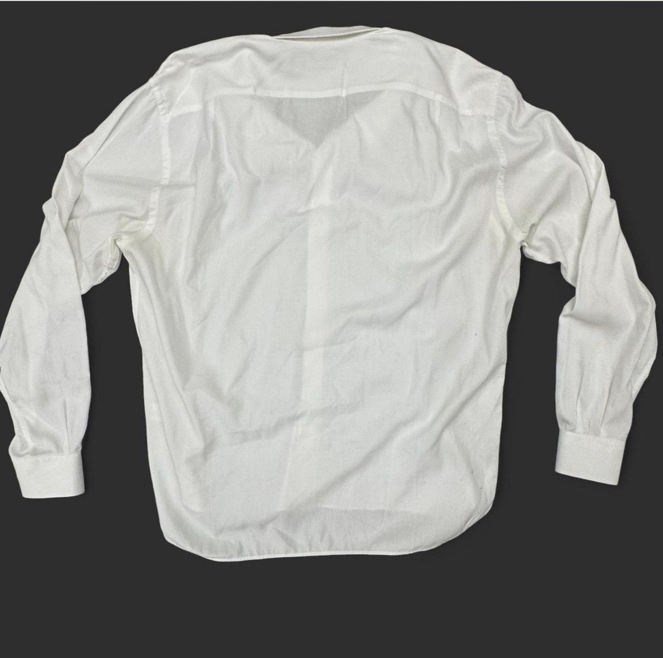 Other Hammer Made 46/18.5 White Jacquard Dress Shirt-LTD- Portugal Size US L / EU 52-54 / 3 - 5 Thumbnail
