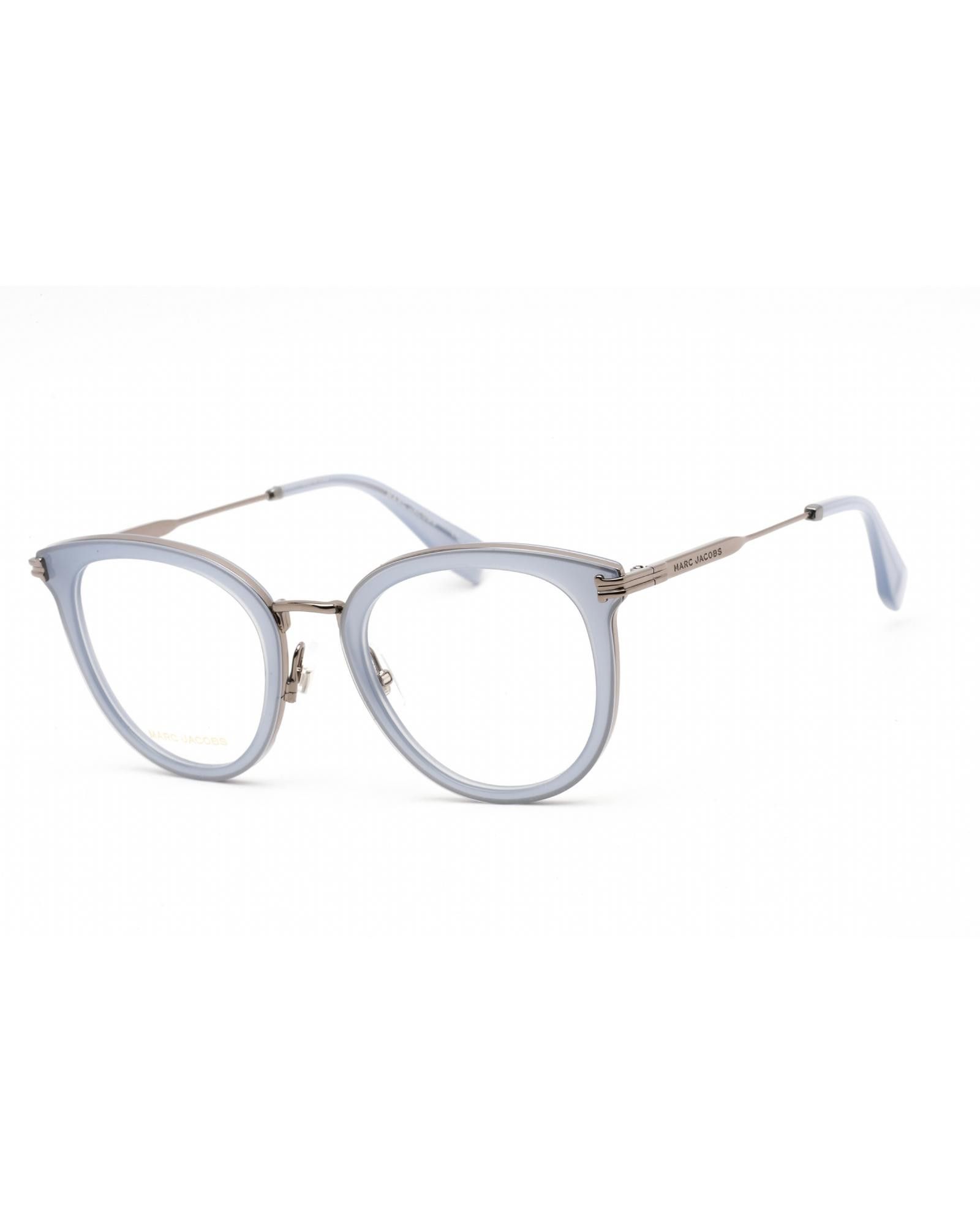 image of Marc Jacobs Mj 1055 Eyeglasses Azure Ruthenium / Clear Lens, Women's
