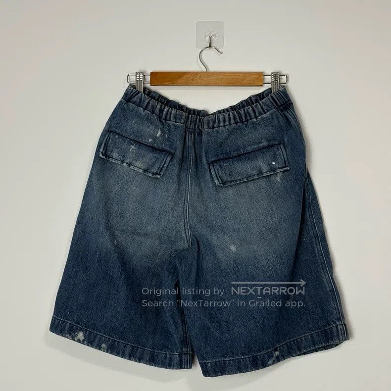 Acne Studios Acne Studios Cargo denim destroyed shorts Size US 44 / EU 60 - 2 Thumbnail