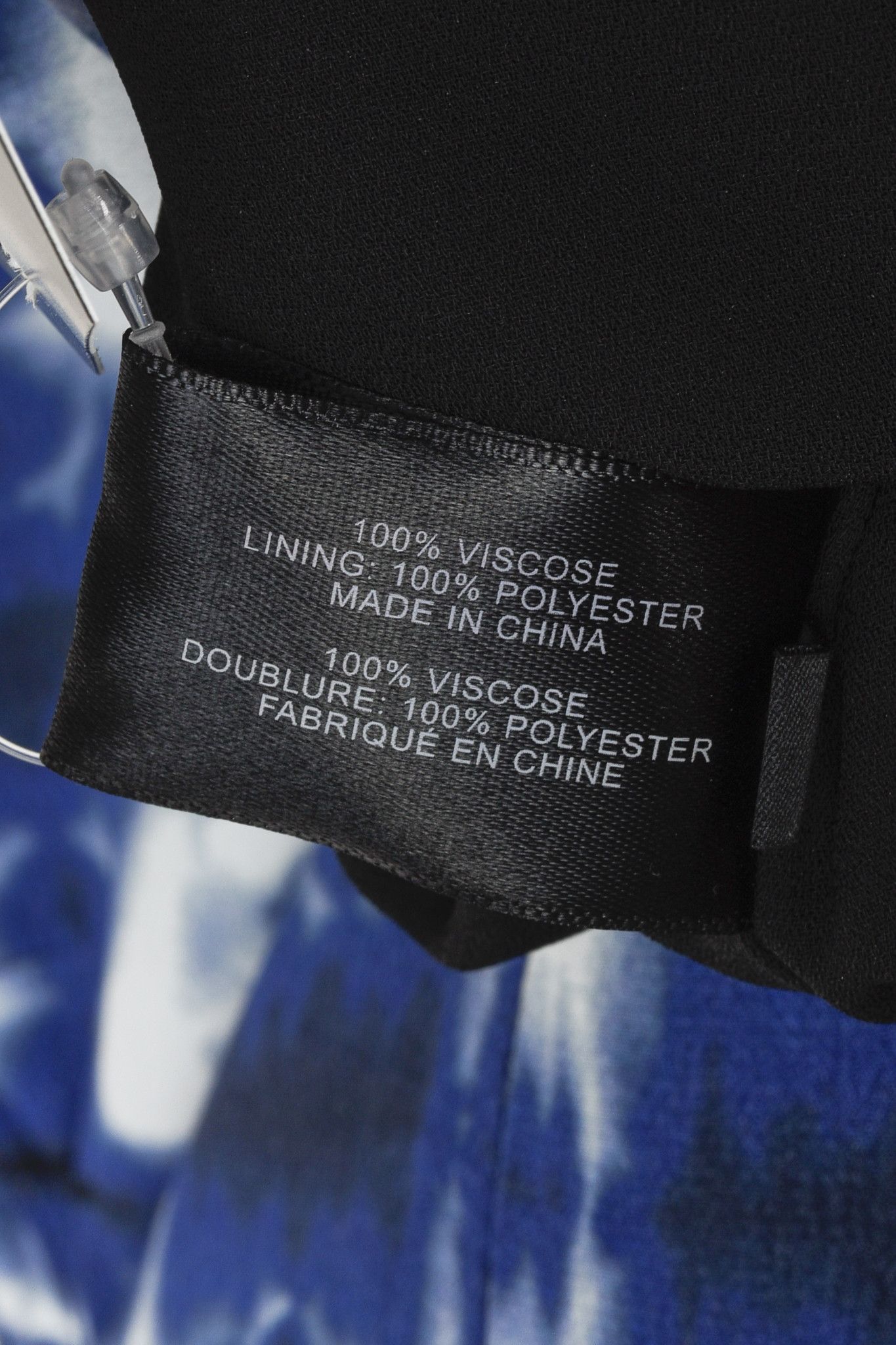 Proenza Schouler Proenza Schouler Blue & White Tie-Dye Crepe Dress Size XS / US 0-2 / IT 36-38 - 10 Thumbnail