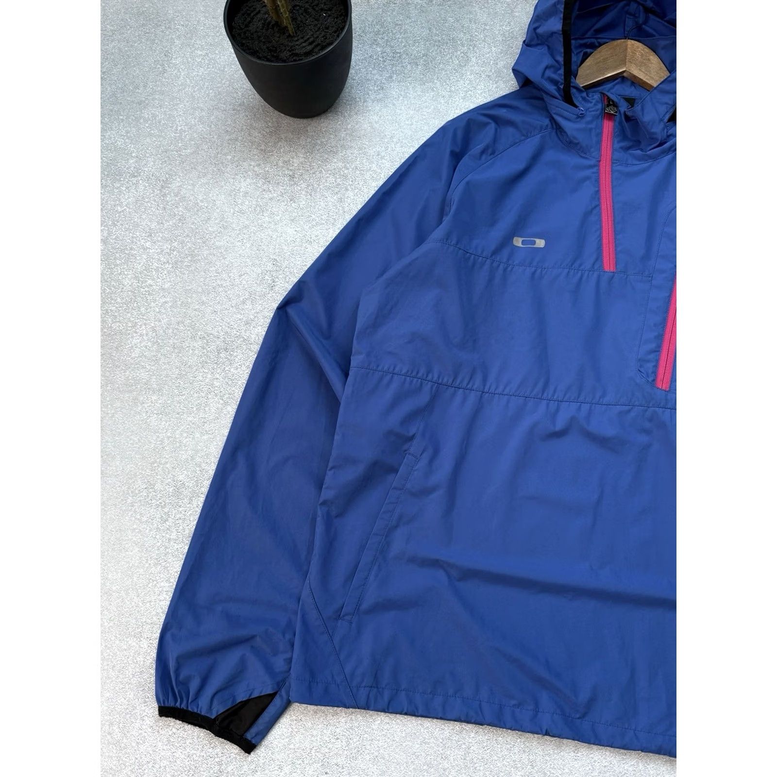 Oakley Oakley Windbreaker Light Jacket Anorak Outdoor Style Gorpcore Blue Men’s Size L Size US L / EU 52-54 / 3 - 3 Thumbnail