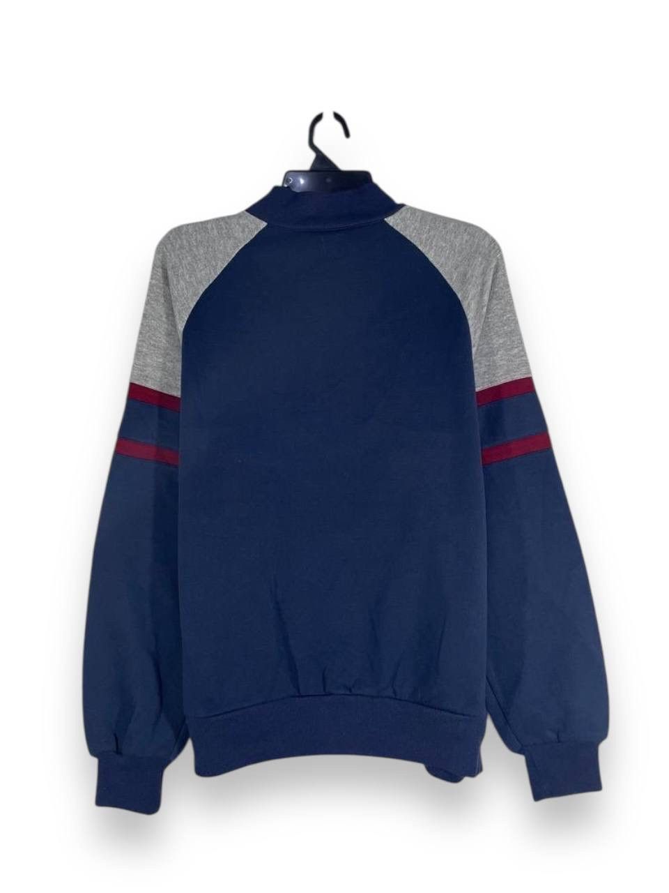 Nike Vintage 80s nike half zipper sweater size L Size US L / EU 52-54 / 3 - 3 Thumbnail