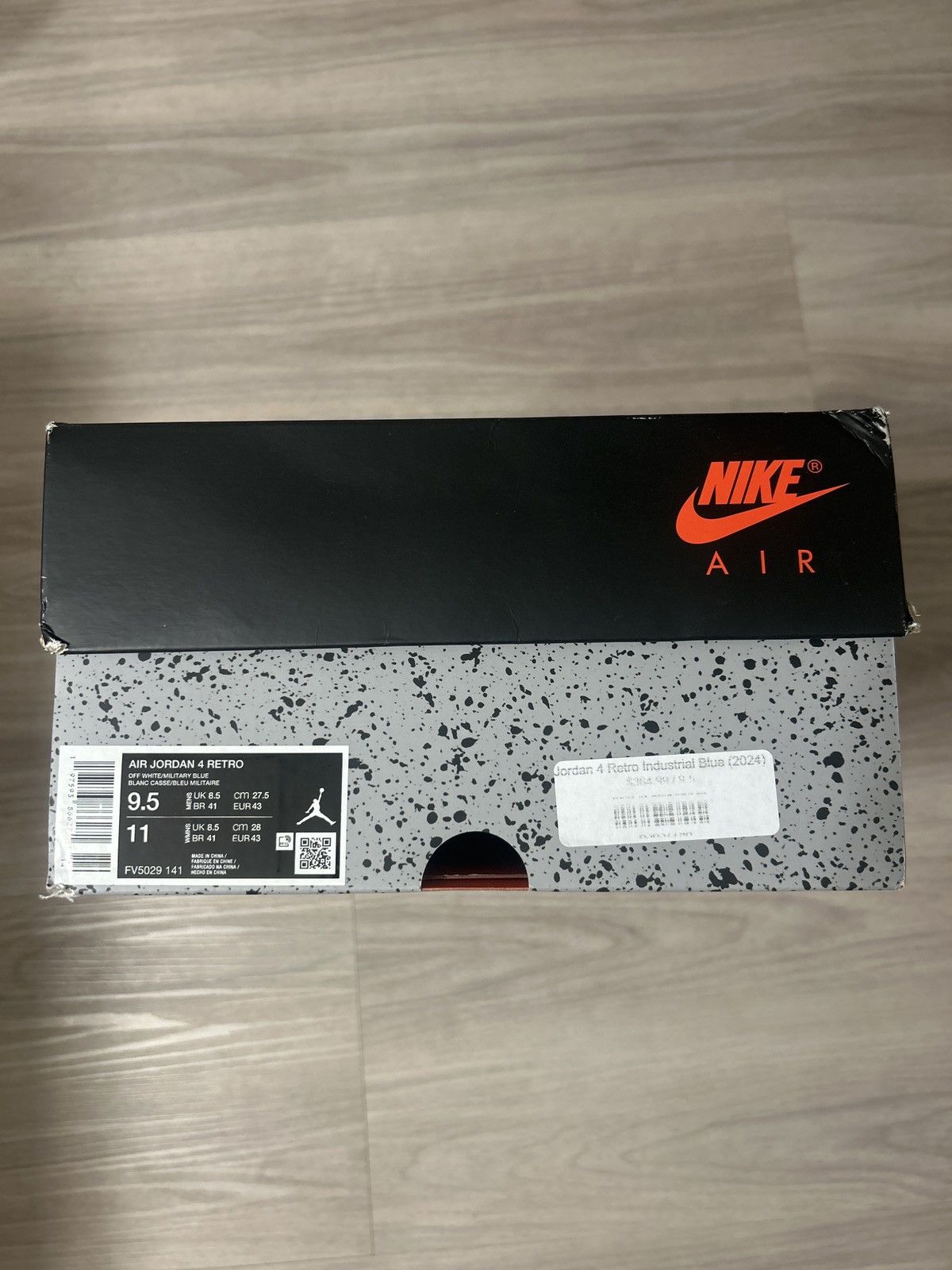 Jordan Brand Jordan 4 Military Blue 2024 Size US 9.5 / EU 42-43 - 7 Thumbnail