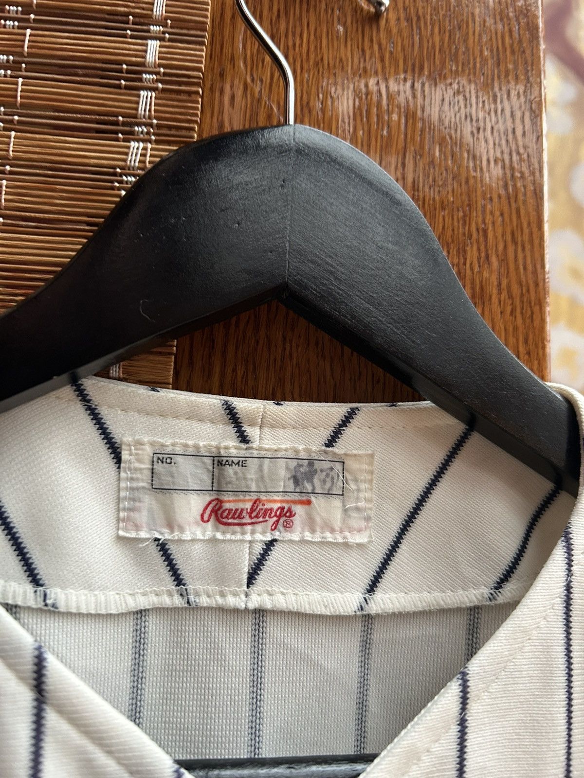 Asics × Japanese Brand × Vintage Rawlings Baseball Jersey Arinko Team Mango Yoshimori Mikio Size US S / EU 44-46 / 1 - 5 Thumbnail