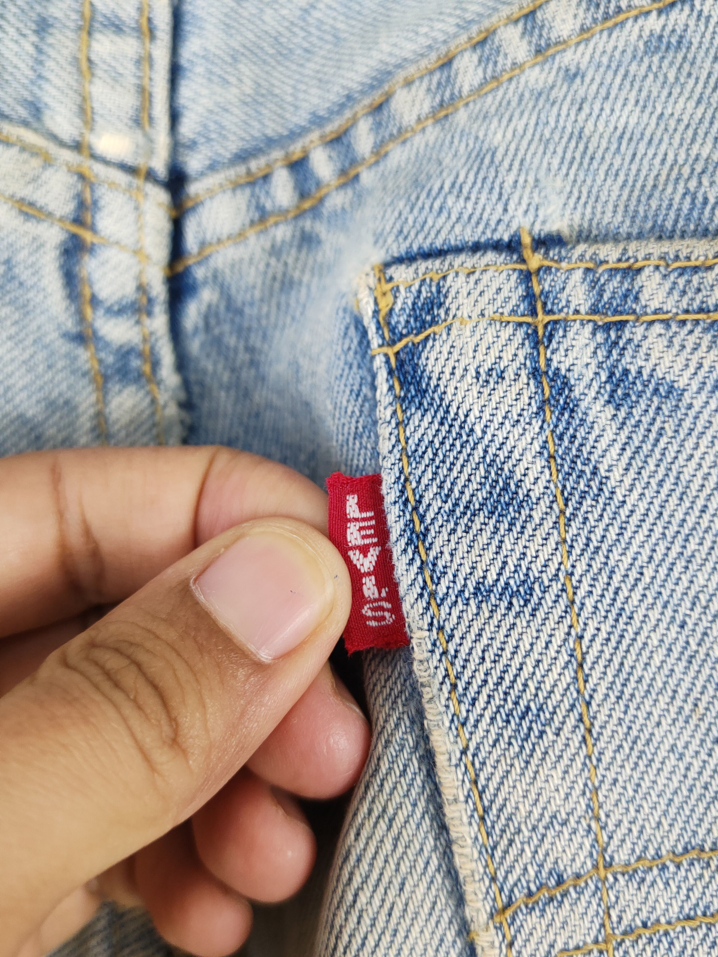 Levi's Levi's vintage selvedge faded Distressed Ripped denim #W1490 Size US 32 / EU 48 - 11 Thumbnail