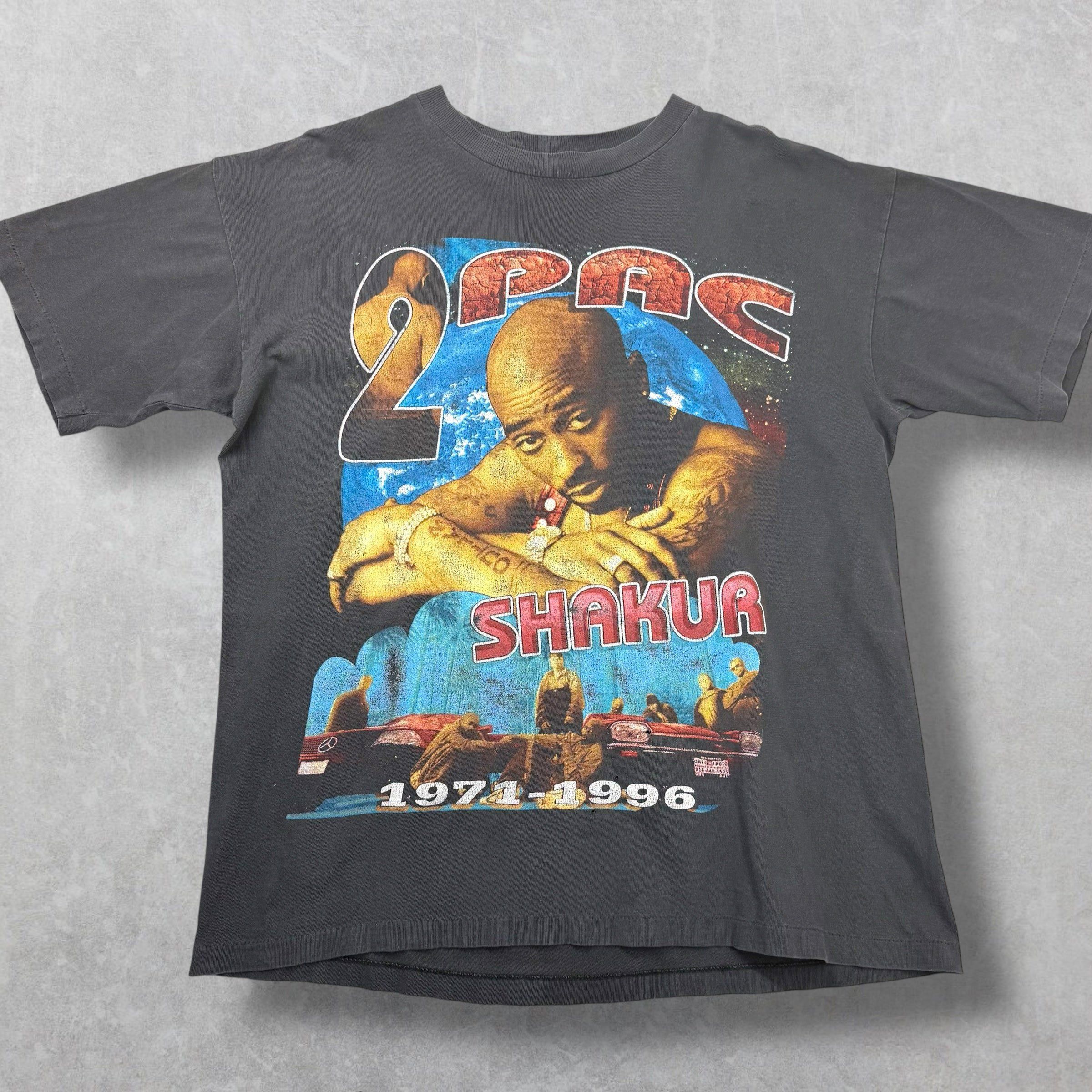Vintage Vintage Tupac Life Goes On No More Pain Rap Tee XL Size US XL / EU 56 / 4 - 1 Thumbnail