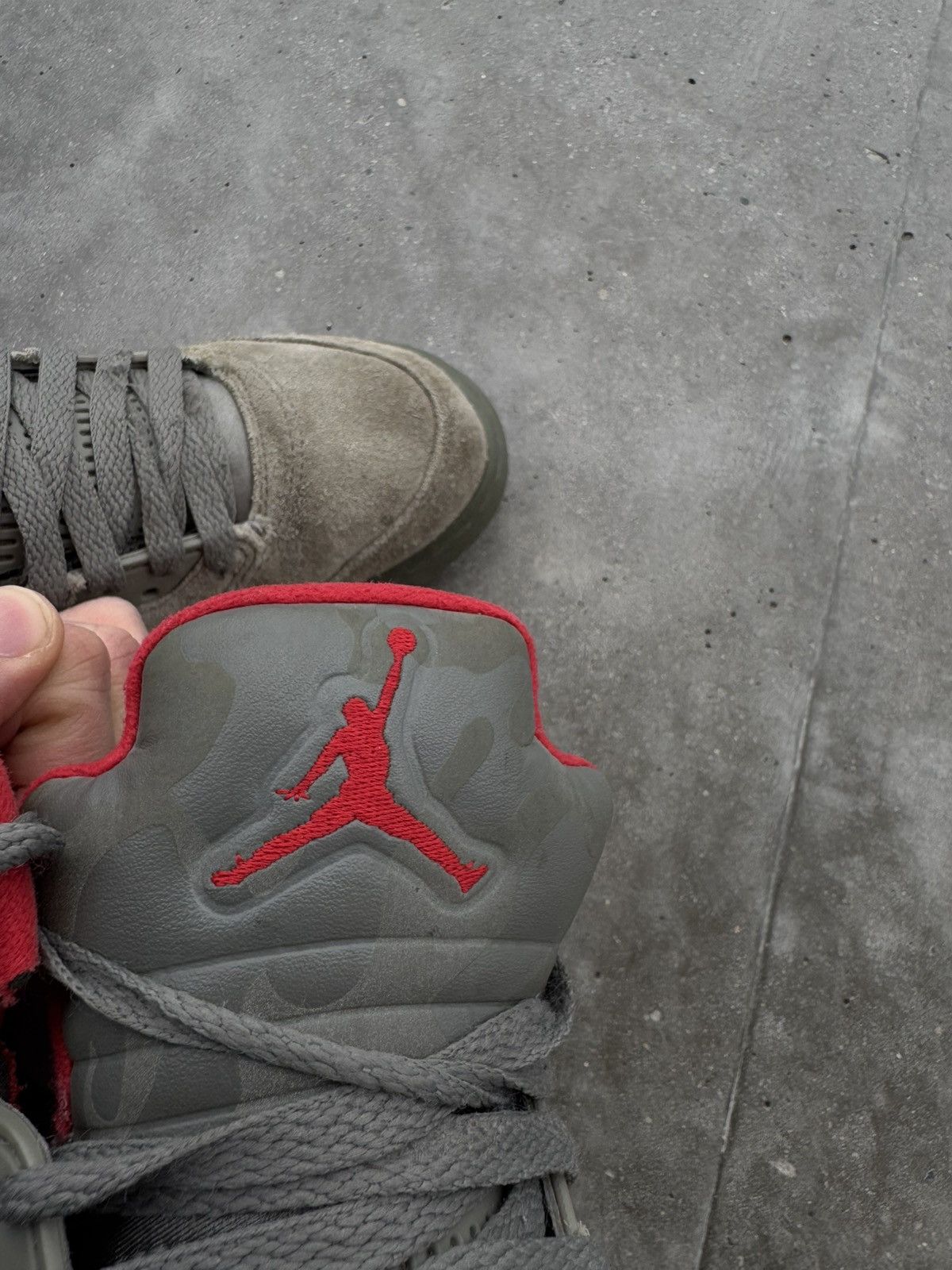 Jordan Brand × Nike Nike Air Jordan V 5 Camo P51 olive Size US 6.5 / IT 36.5 - 7 Thumbnail
