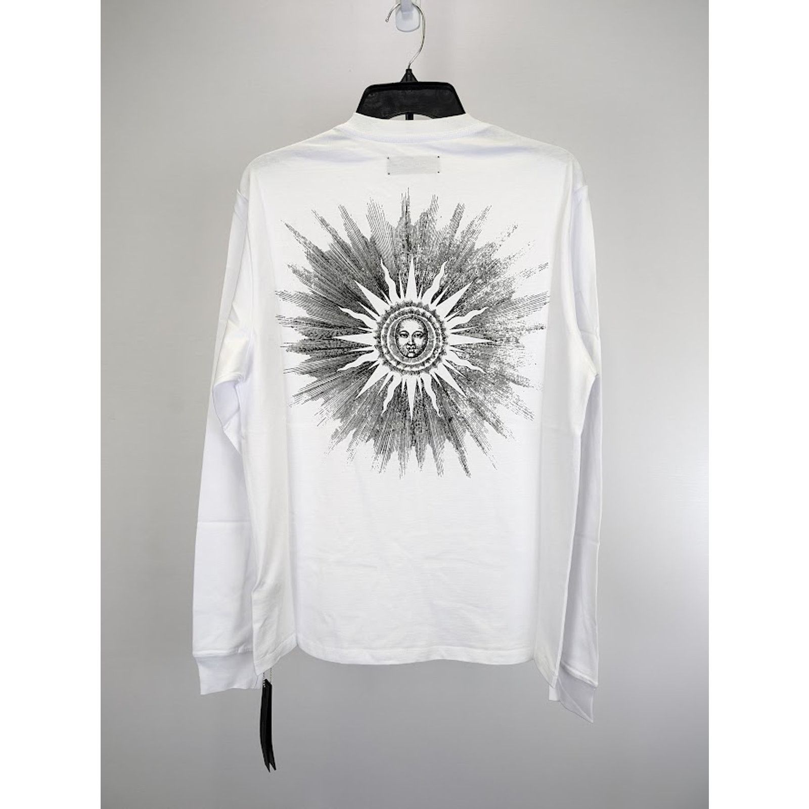 Amiri o1rshd1 Sun Long Sleeve Tee T-Shirt in White Size US XL / EU 56 / 4 - 14 Thumbnail