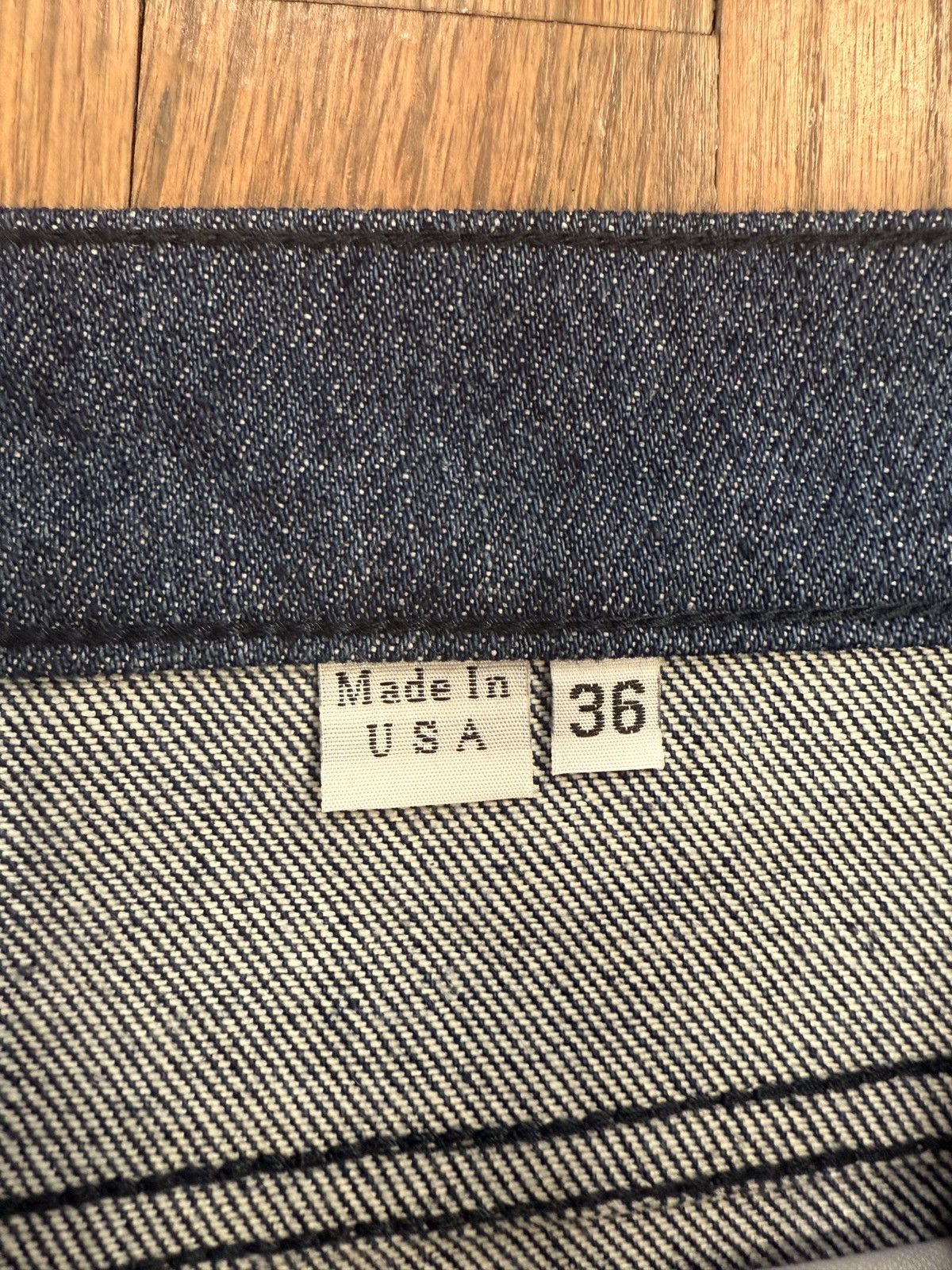 Matty Boy MATTY Boy 99 Eyes Blue/Black Denim Size 36! BRAND NEW RARE! Size US 36 / EU 52 - 4 Thumbnail