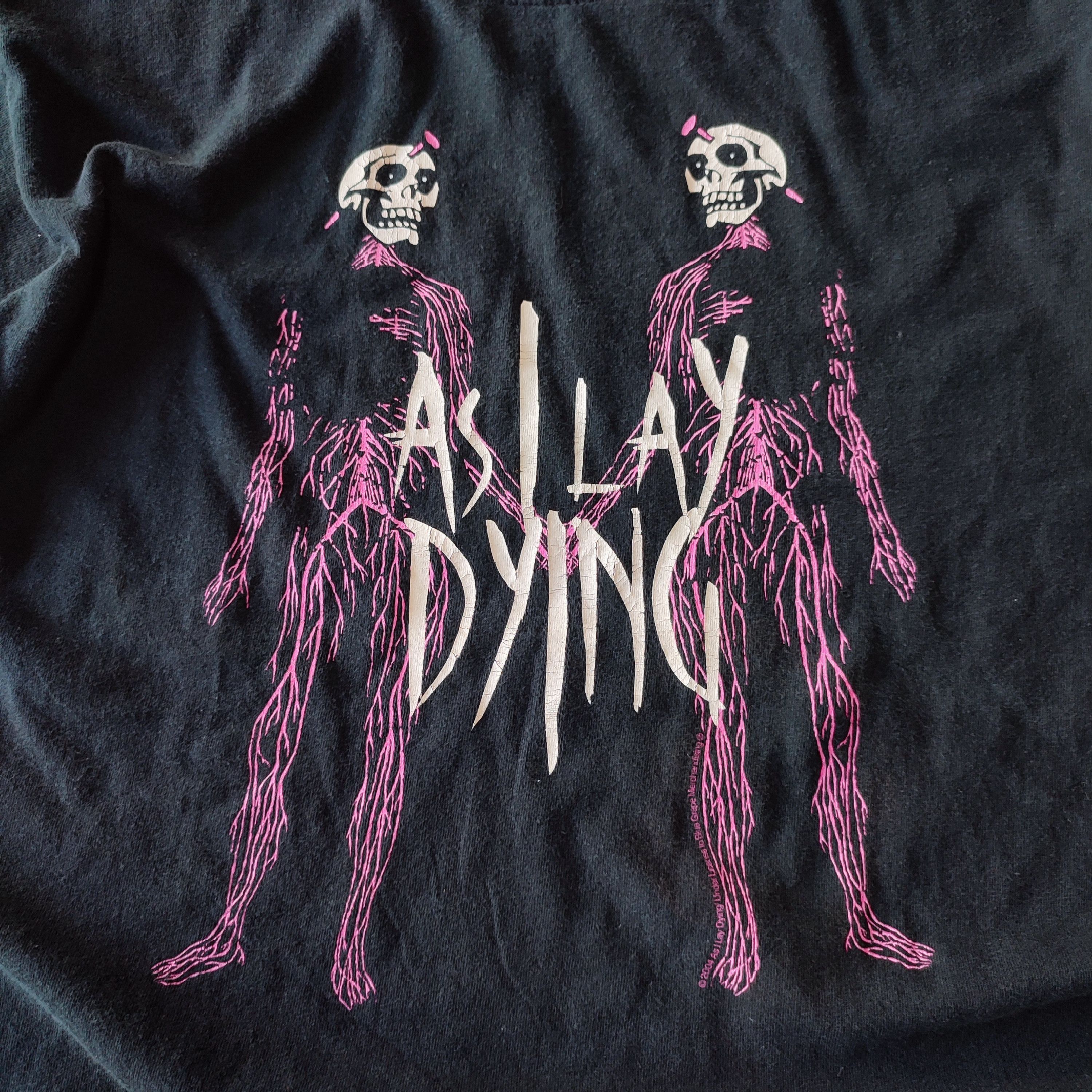 Band Tees × Vintage VINTAGE AS I LAY DYING T SHIRT Size US M / EU 48-50 / 2 - 3 Thumbnail