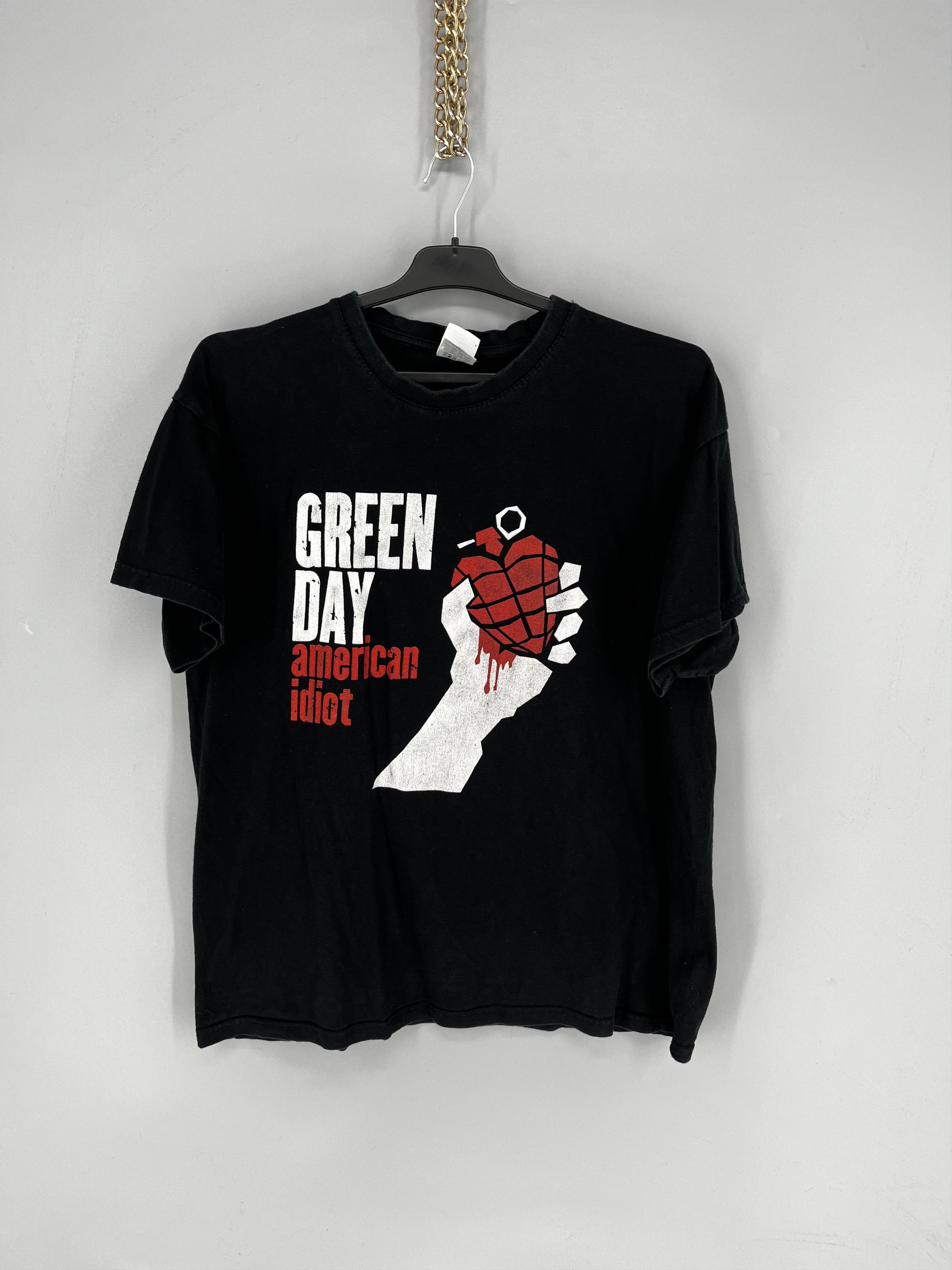 Band Tees Vintage Y2K Green Day American Idiot Tour Band Tee L Size US L / EU 52-54 / 3 - 1 Thumbnail