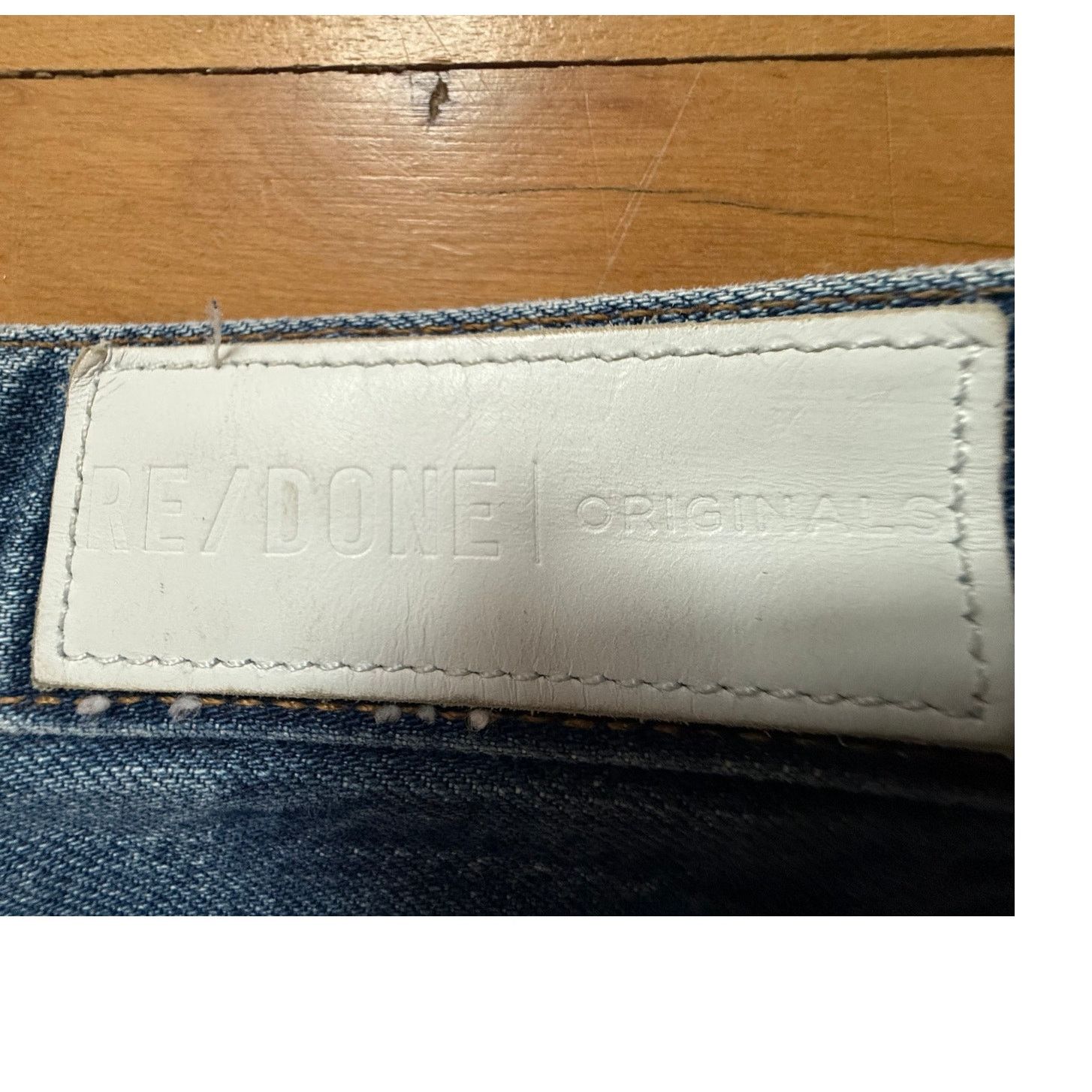 RE/DONE RE/DONE Originals 2017 High Rise Ankle Crop Jeans - Size 26 Size 26" / US 2 / IT 38 - 3 Thumbnail