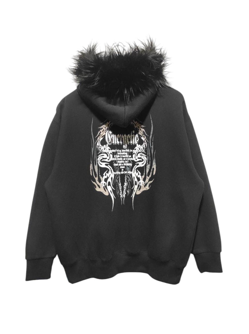 Japanese Brand Energetic Cross Poem zip fur hoodie ifsix LGB style Size US L / EU 52-54 / 3 - 1 Thumbnail