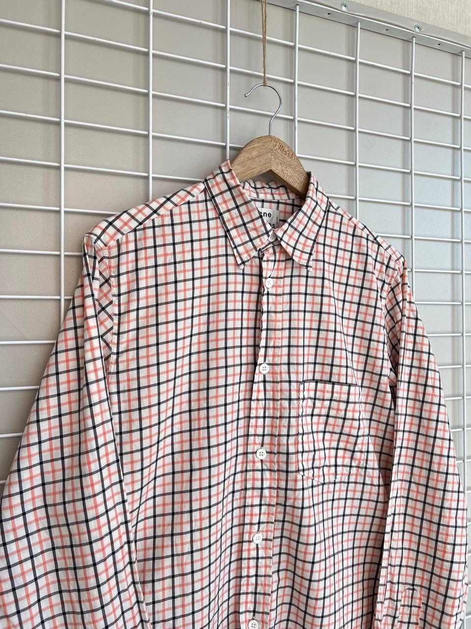 Acne Studios Acne Studios Oak Check Button Shirt Mens Size 46 or S/M Size US S / EU 44-46 / 1 - 3 Thumbnail
