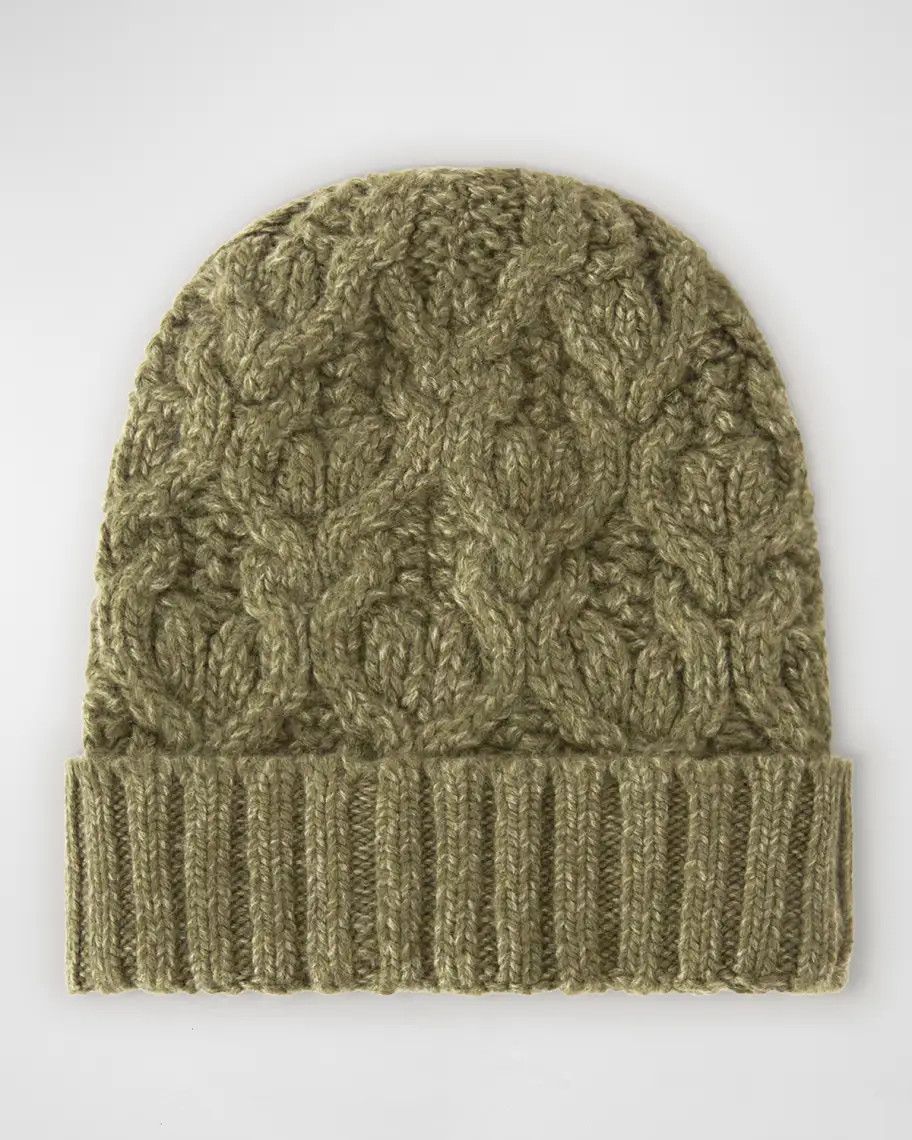 Loro Piana o1srvl11e1124 Size: OS / Cashmere Beanie (Hat/Cap) Size ONE SIZE - 2 Thumbnail