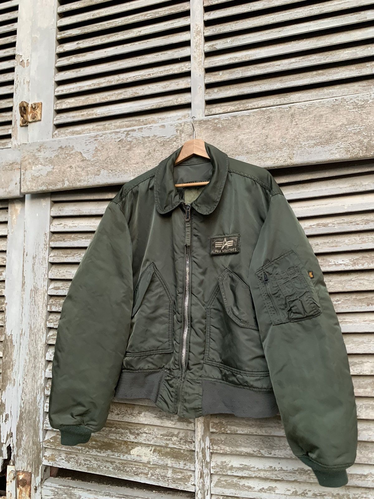 Alpha Industries VINTAGE ALPHA INDUSTRIES MA1 MAN INTERMEDIATE BOMBER JACKET Size US XL / EU 56 / 4 - 7 Thumbnail