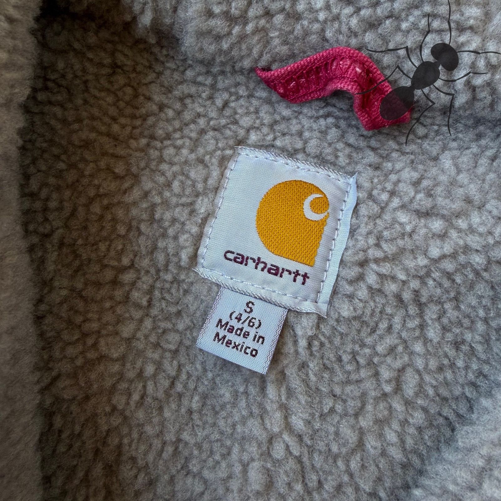 Carhartt × Vintage Vintage Y2K Carhartt WOMENS WJ141 pink Sierra work jacket Size US S / EU 44-46 / 1 - 9 Thumbnail
