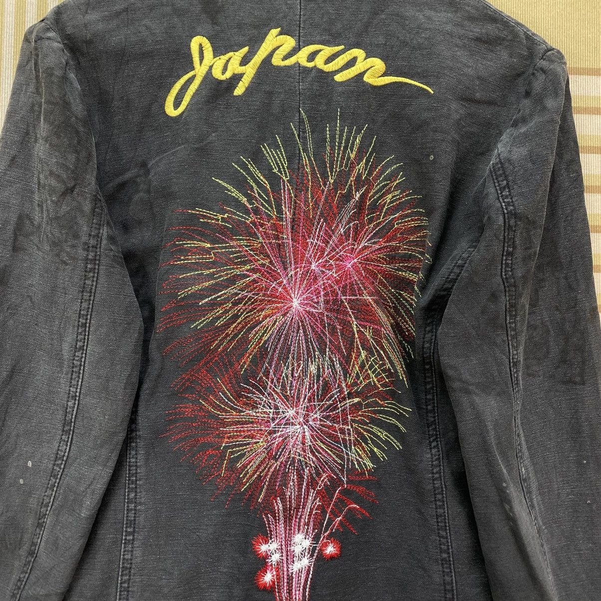 Japanese Brand 🫶Vintage Embroidered Firework Jacket Size US M / EU 48-50 / 2 - 3 Thumbnail