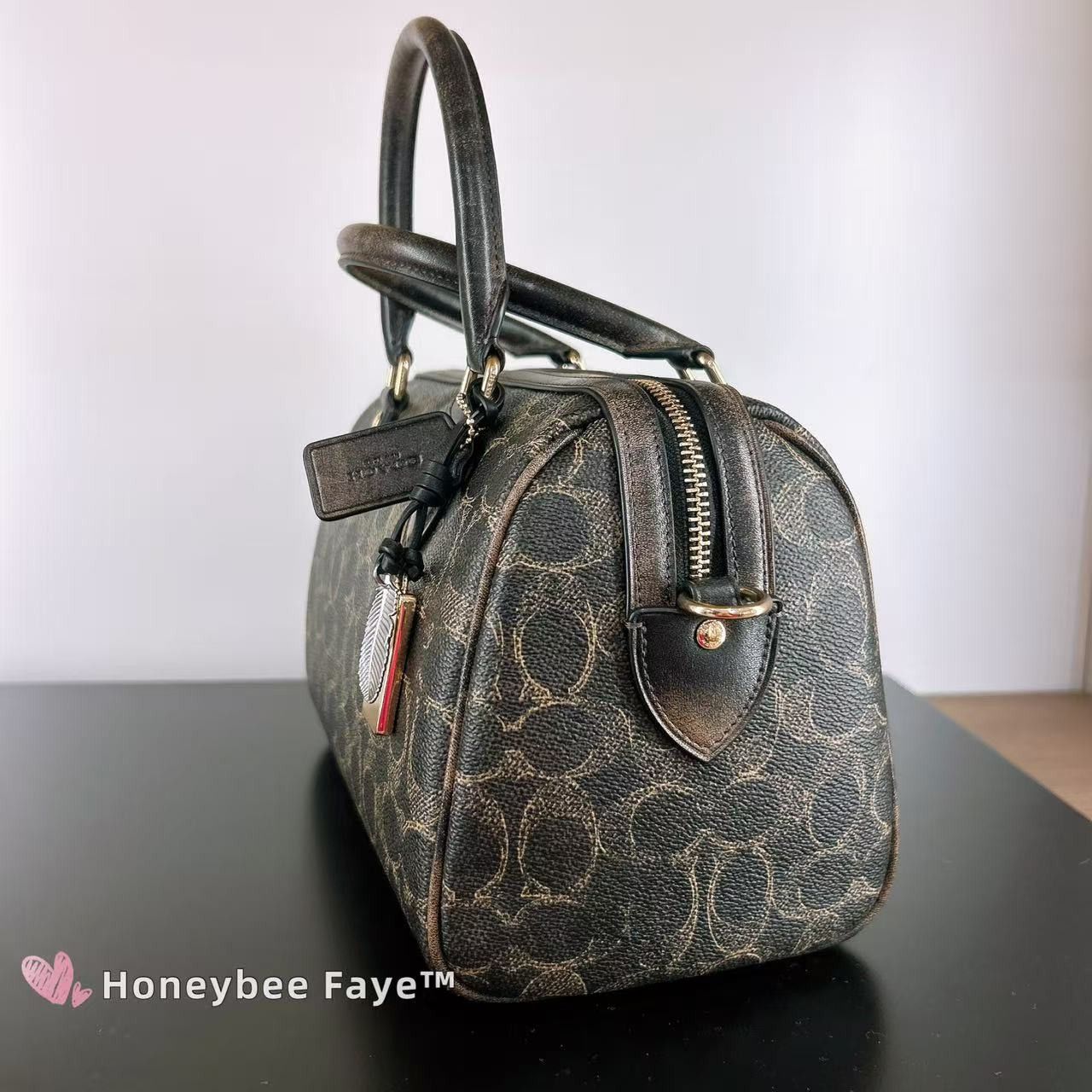 Coach Rowan Satchel Bag In Loved Signature Canvas CDY16 Size ONE SIZE - 6 Thumbnail