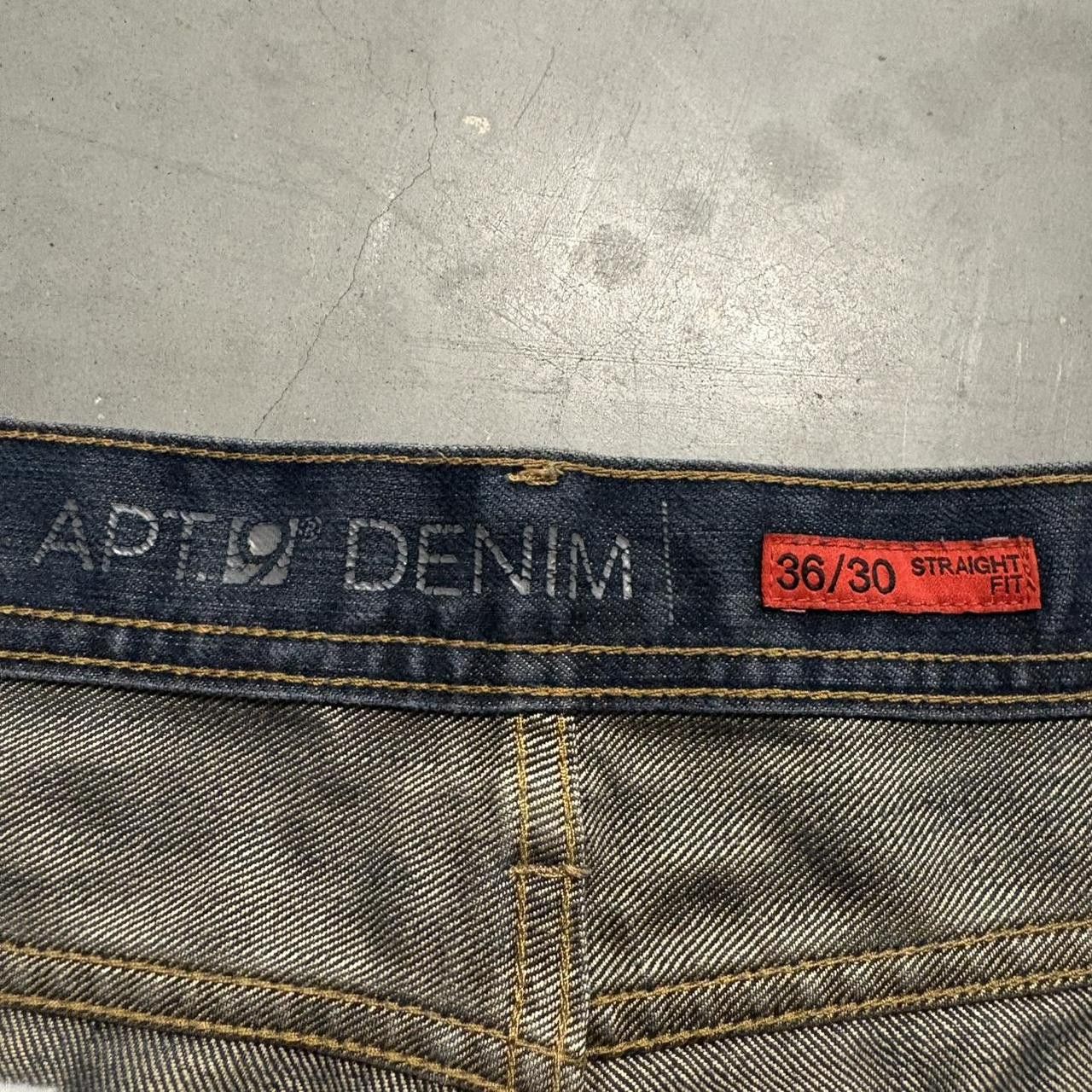 Vintage Crazy Vintage Y2K/2000s Baggy Skater Streetwear Style Dark Wash Denim Jeans! Size US 36 / EU 52 - 8 Thumbnail