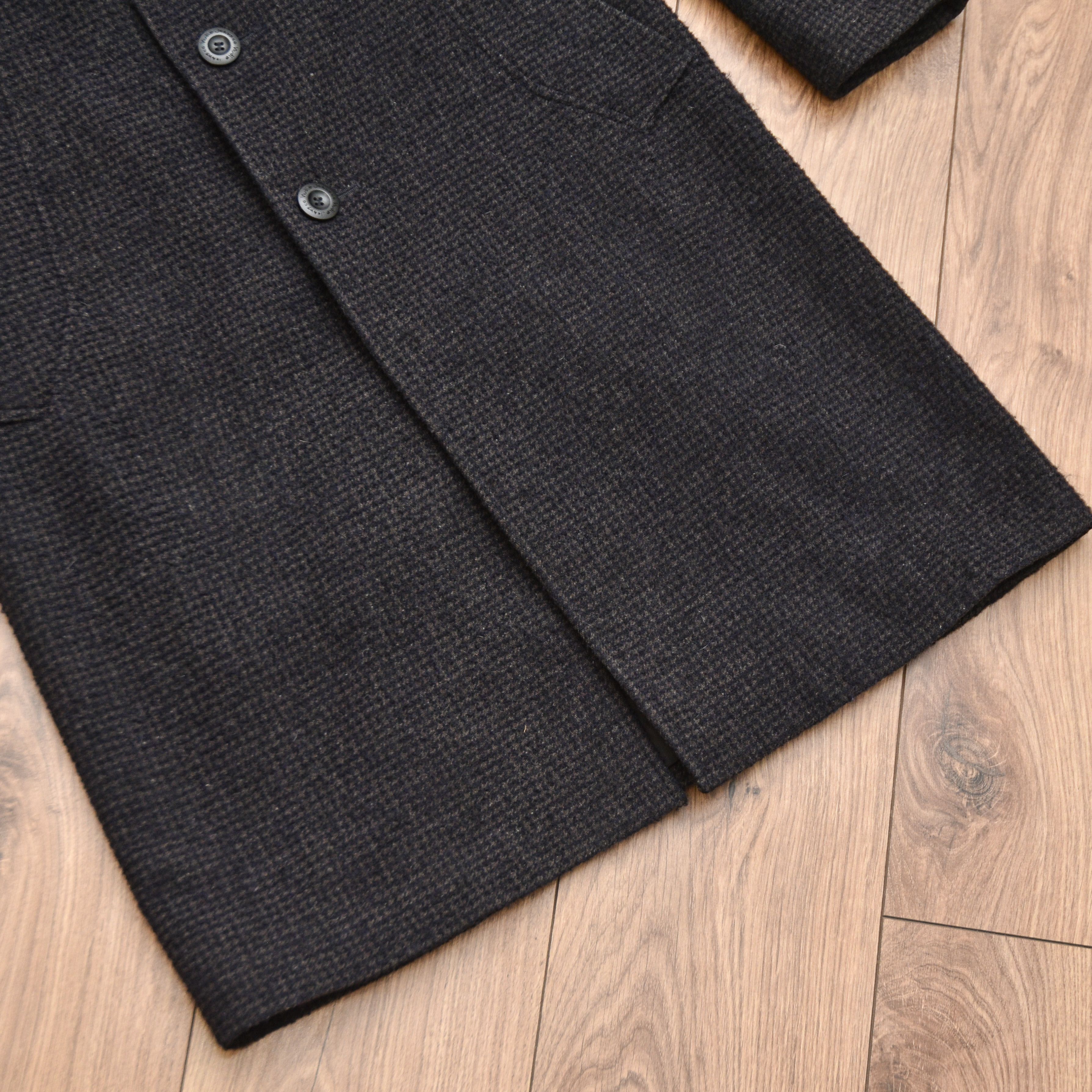 Nudie Jeans NUDIE JEANS CO Men's Wool Blend Coat Grey Check Plaid Size US M / EU 48-50 / 2 - 7 Thumbnail