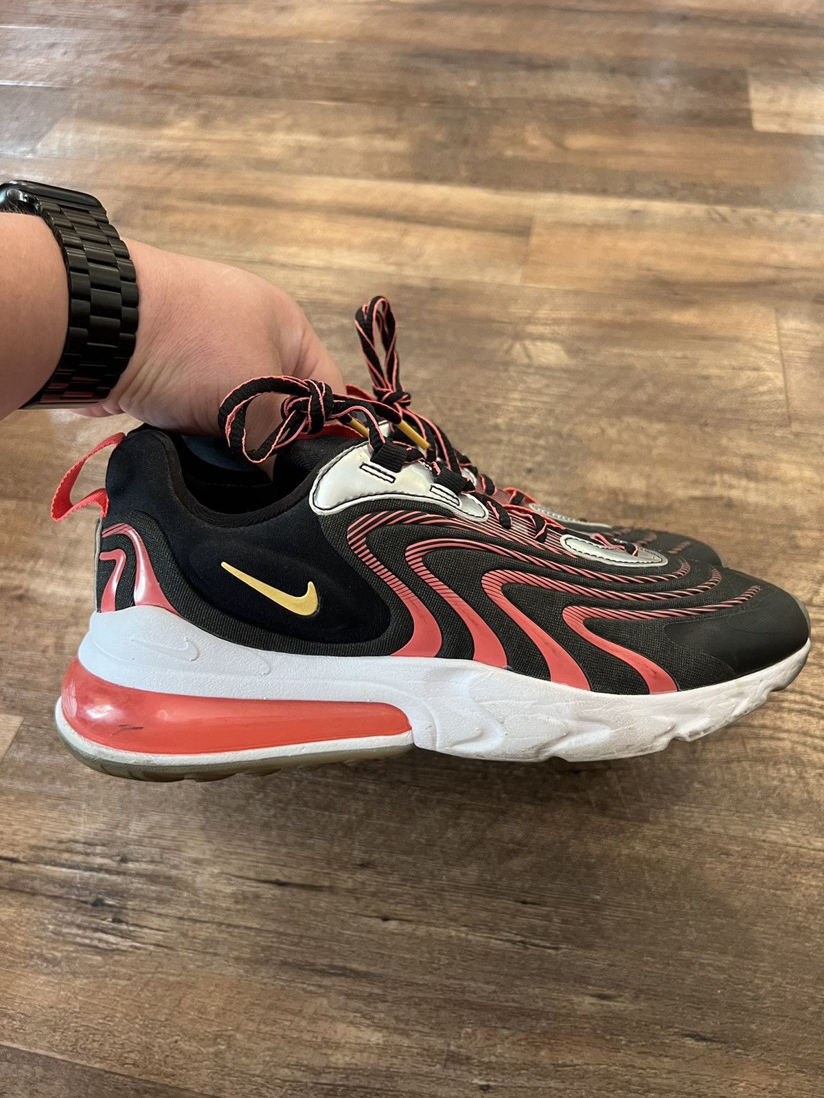 Nike Nike Air Max 270 REACT ENG CW7302-001 Men’s Size 8.5 Black Size US 8.5 / EU 41-42 - 1 Thumbnail