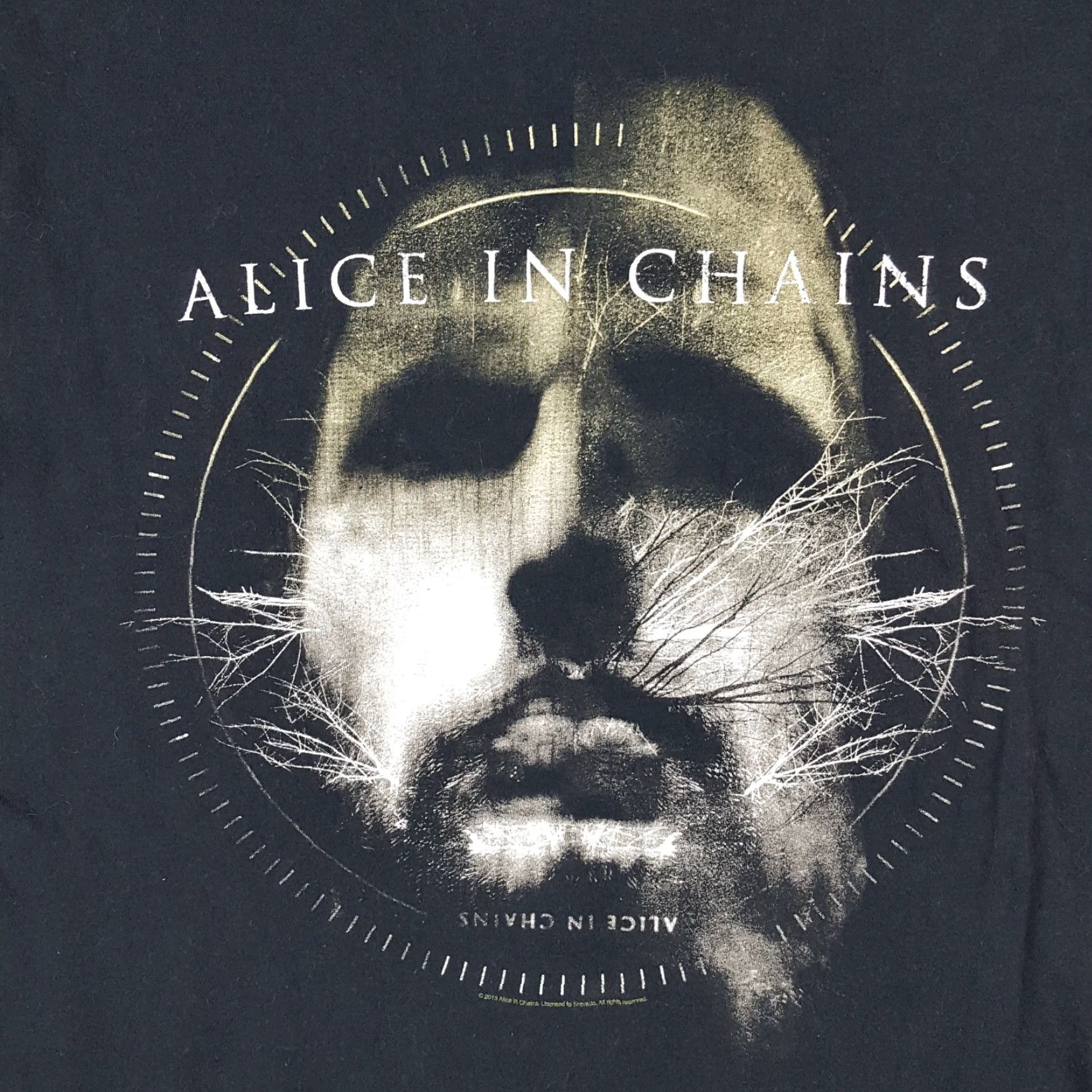 Vintage Alice In Chains Rock Concert Music Tour Size Small VTG Band T Shirt Black Grunge Size US S / EU 44-46 / 1 - 2 Thumbnail