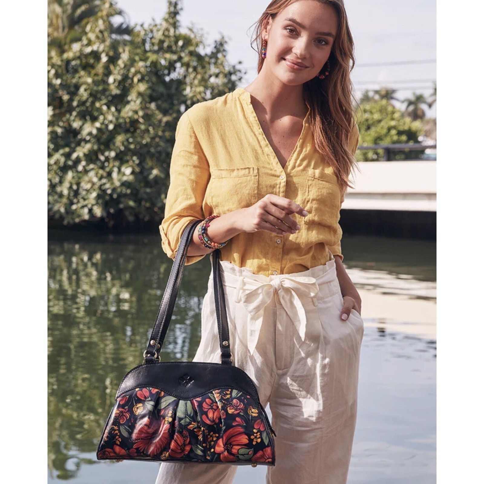 Patricia Nash Patricia Nash Satchel Tropical Escape shoulder bag A399509 Size ONE SIZE - 2 Thumbnail